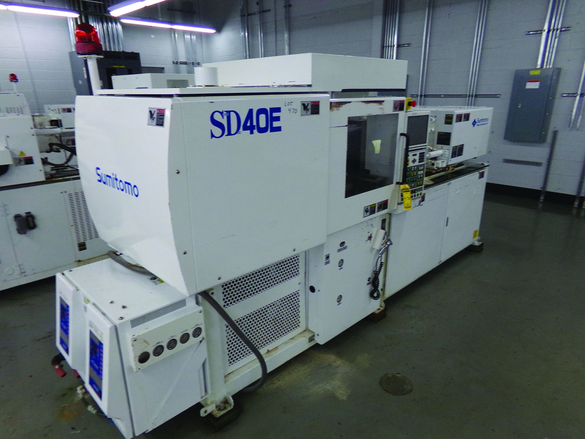 2004 SUMITOMO SD40E MOLDING MACHINE, 208 VOLT, 3-PHASE, MOWN 0968