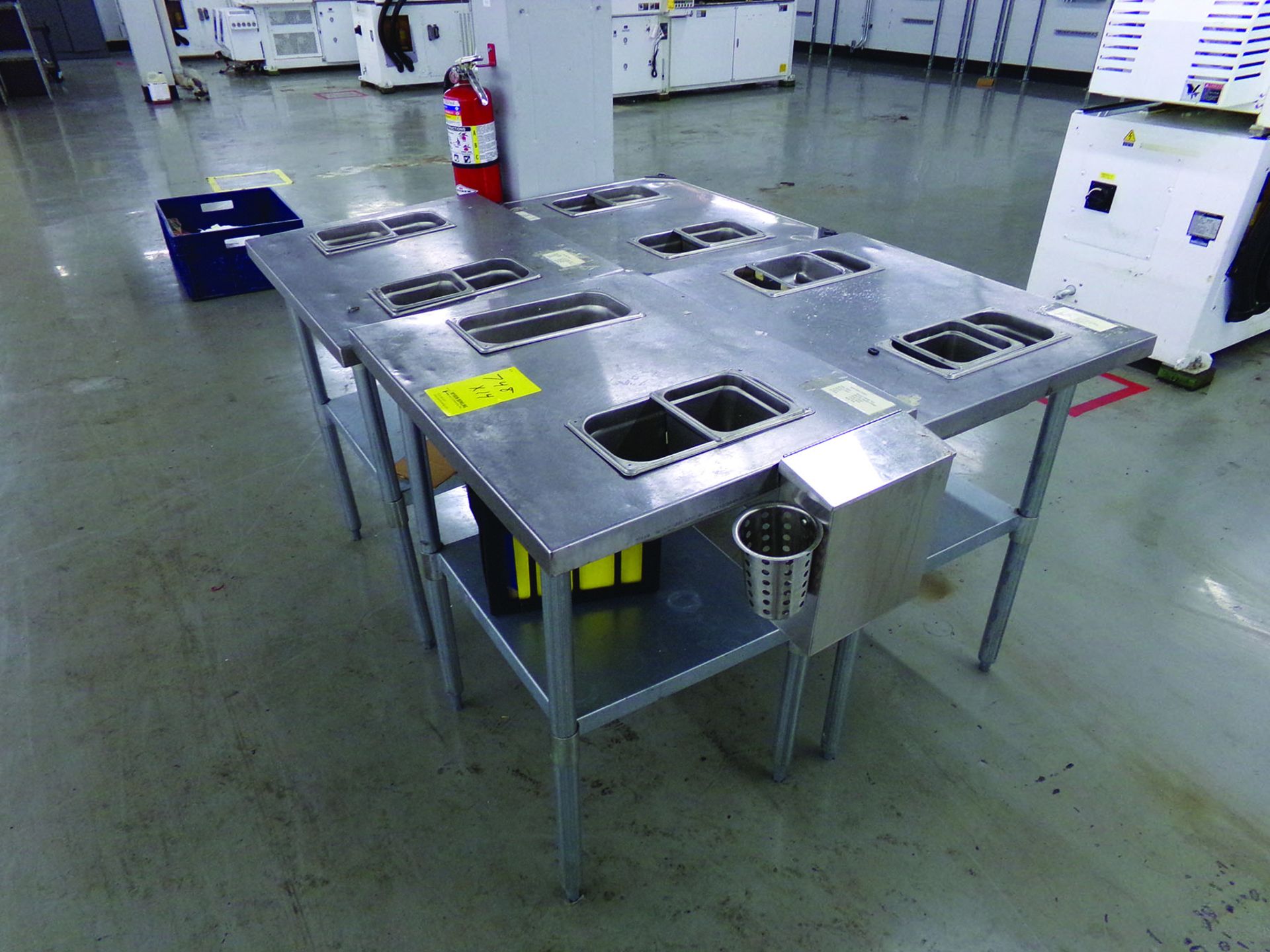 (14) ASSORTED SIZE STAINLESS TABLES - Image 2 of 2