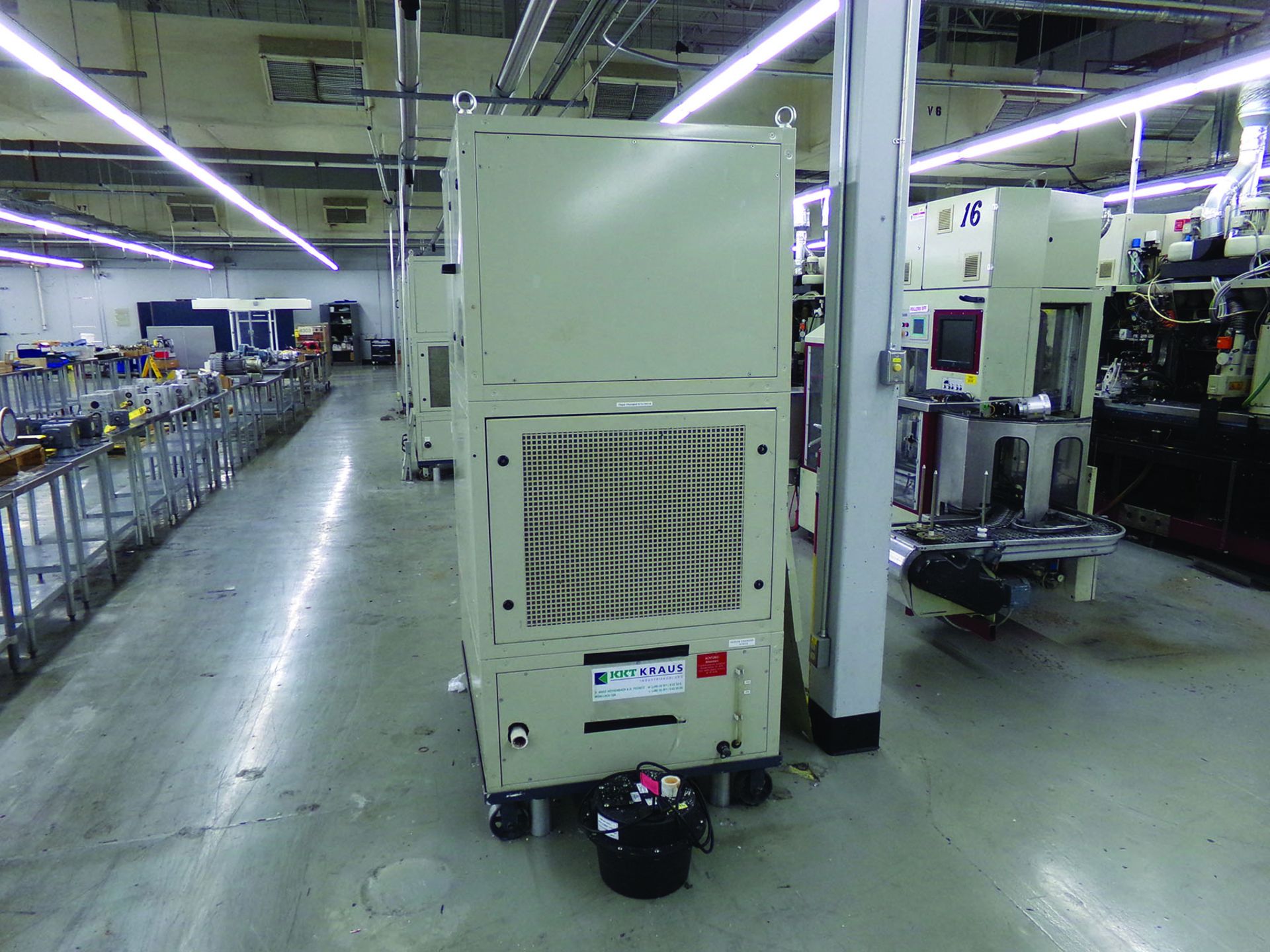 KKT KRAUS 2002 CHILLER, S/N 2884/01/01, 480 VOLT, 3-PHASE - Image 2 of 2