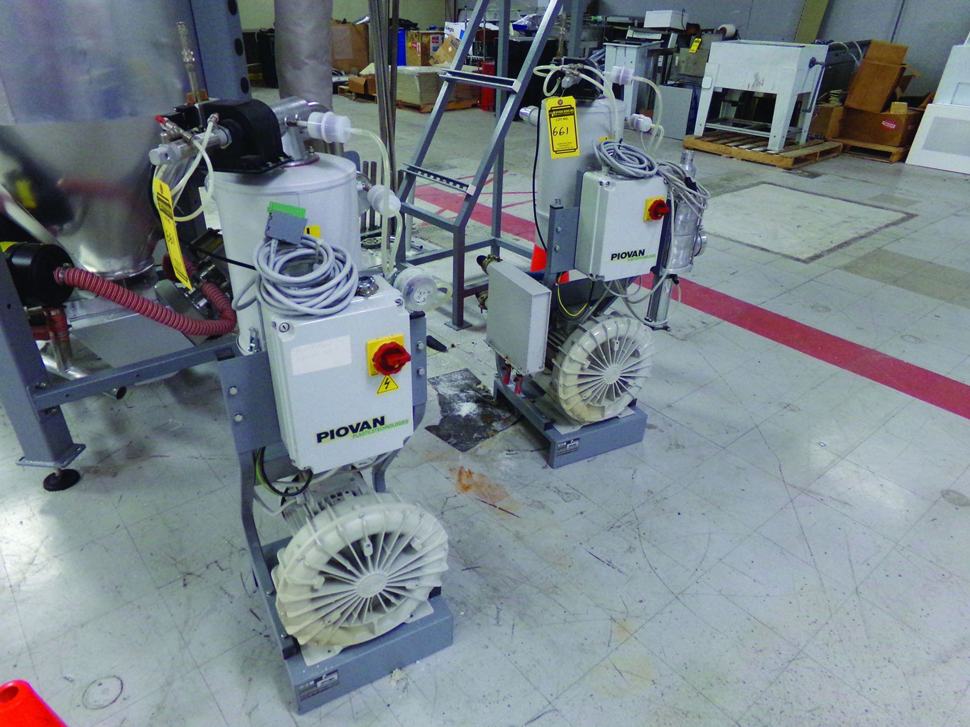 (2) 2007 PIOVAN MODEL F48 BLOWER & FILER UNITS