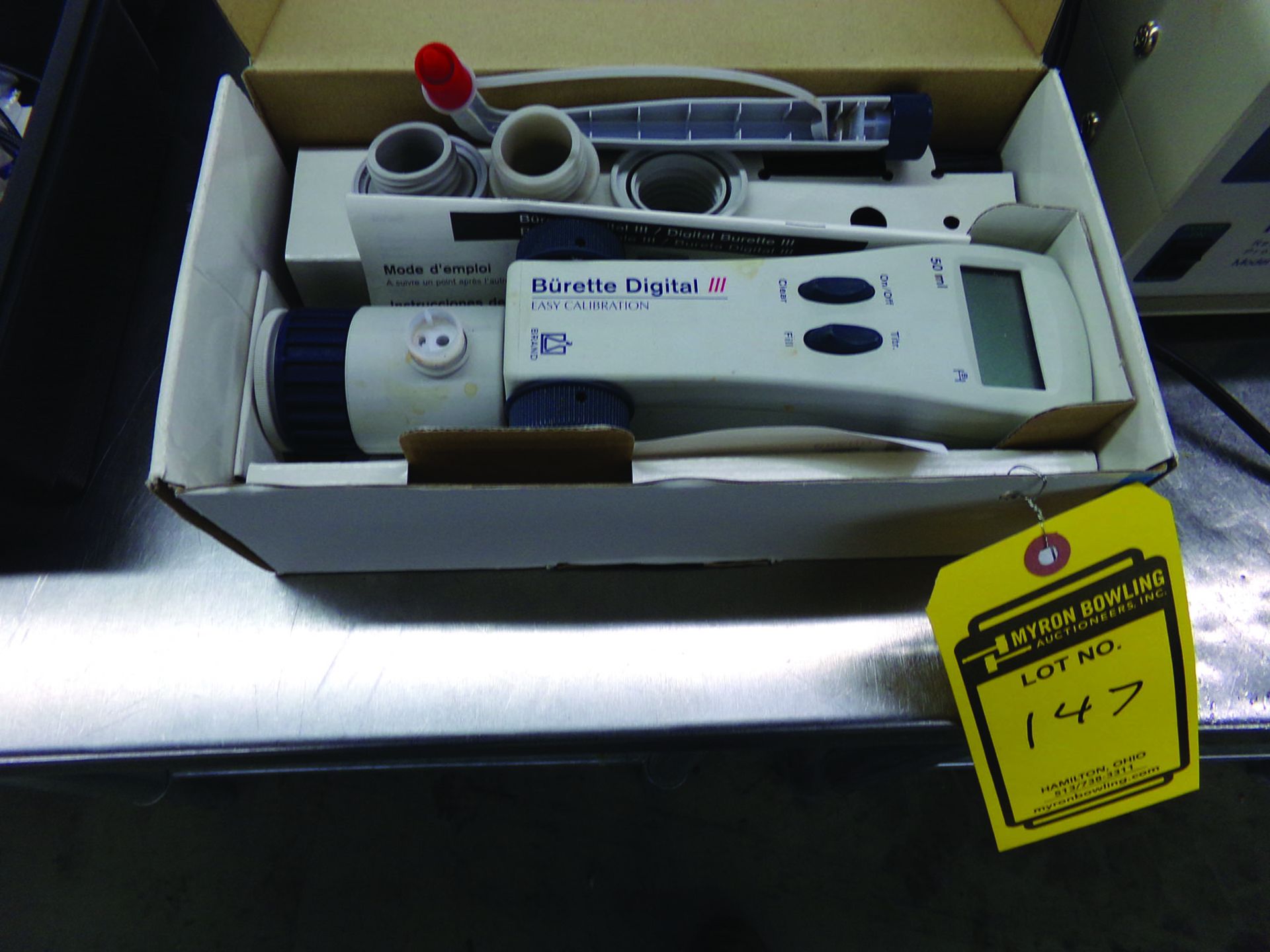 BURETTE DIGITAL III TITRATION TESTER