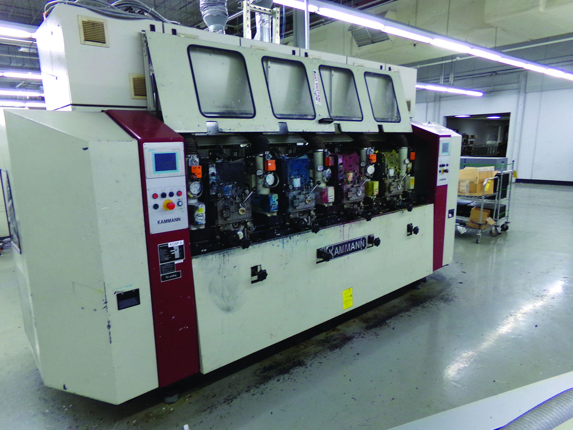 KAMMANN 2004 HIGH SPEED OFFSET PRINTER, S/N 11007, 480 VOLT, 3-PHASE - Image 4 of 4