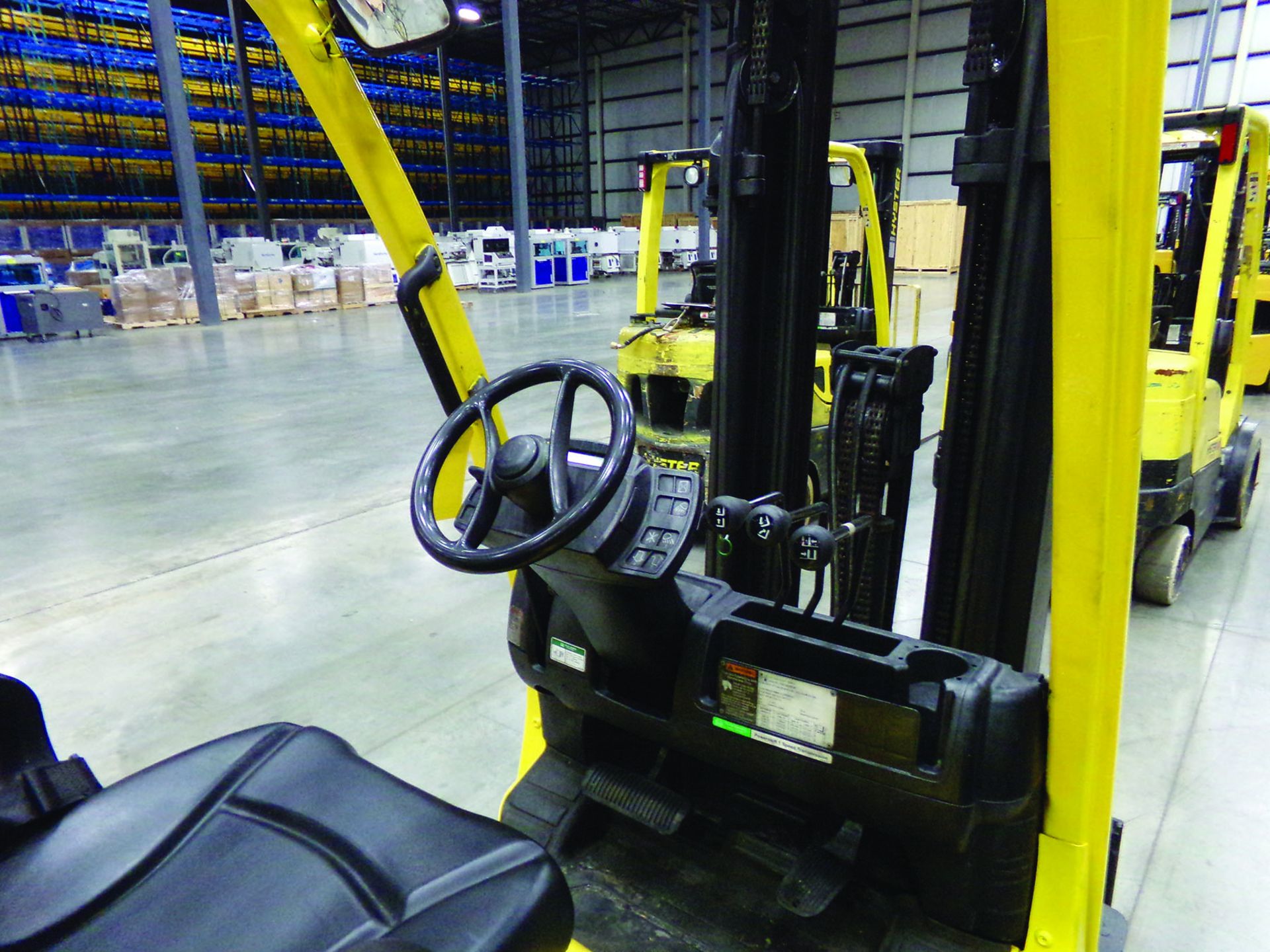 2016 HYSTER 6,000 LB. FORKLIFT, MODEL S60FT, S/N H187V03163N, 8,839 HOURS, 4' FORKS, 3-STAGE MAST, P - Image 5 of 5