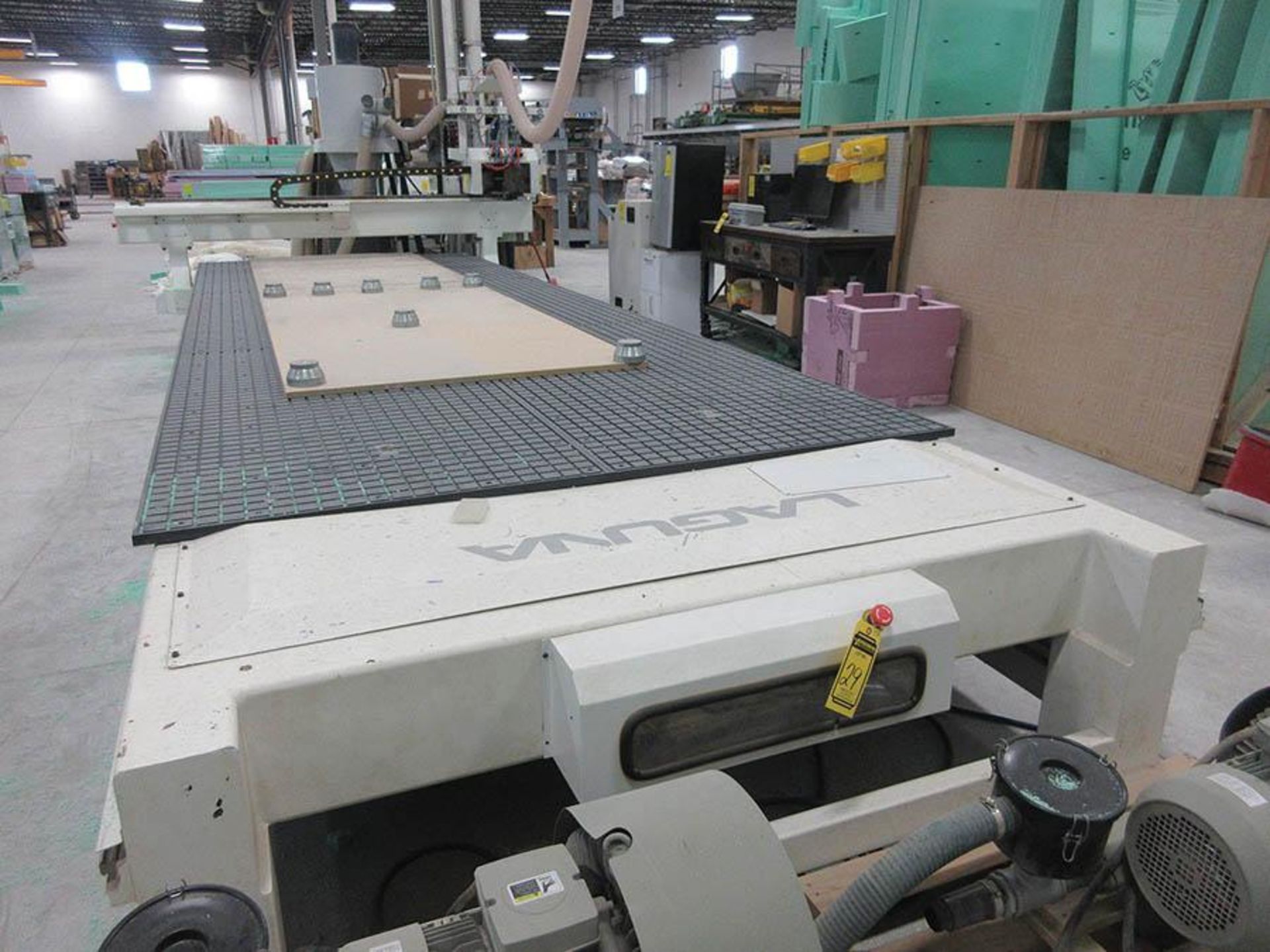 2016 LAGUNA SMARTSHOP CF16 CNC ROUTER, 20' X 81'' AIR TABLE, 3-AXIS CONTROL, (3) ROUTER SPINDLES, - Image 3 of 16