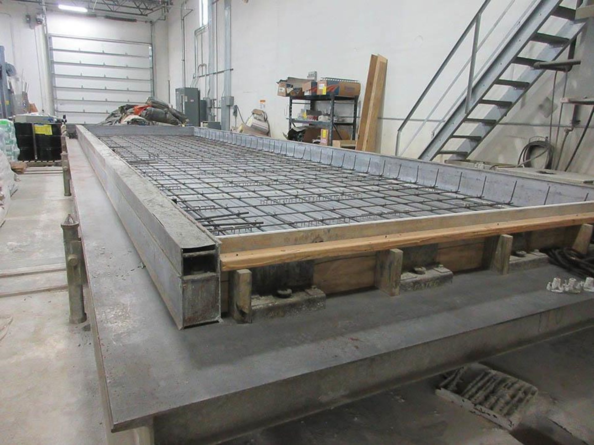 (18) 2012 VOLLERT 12' X 42' CONCRETE CASTING PALLETS, UNIQUE STEEL ASSEMBLY MATERIAL, 3/8'' PLATE, - Image 11 of 16