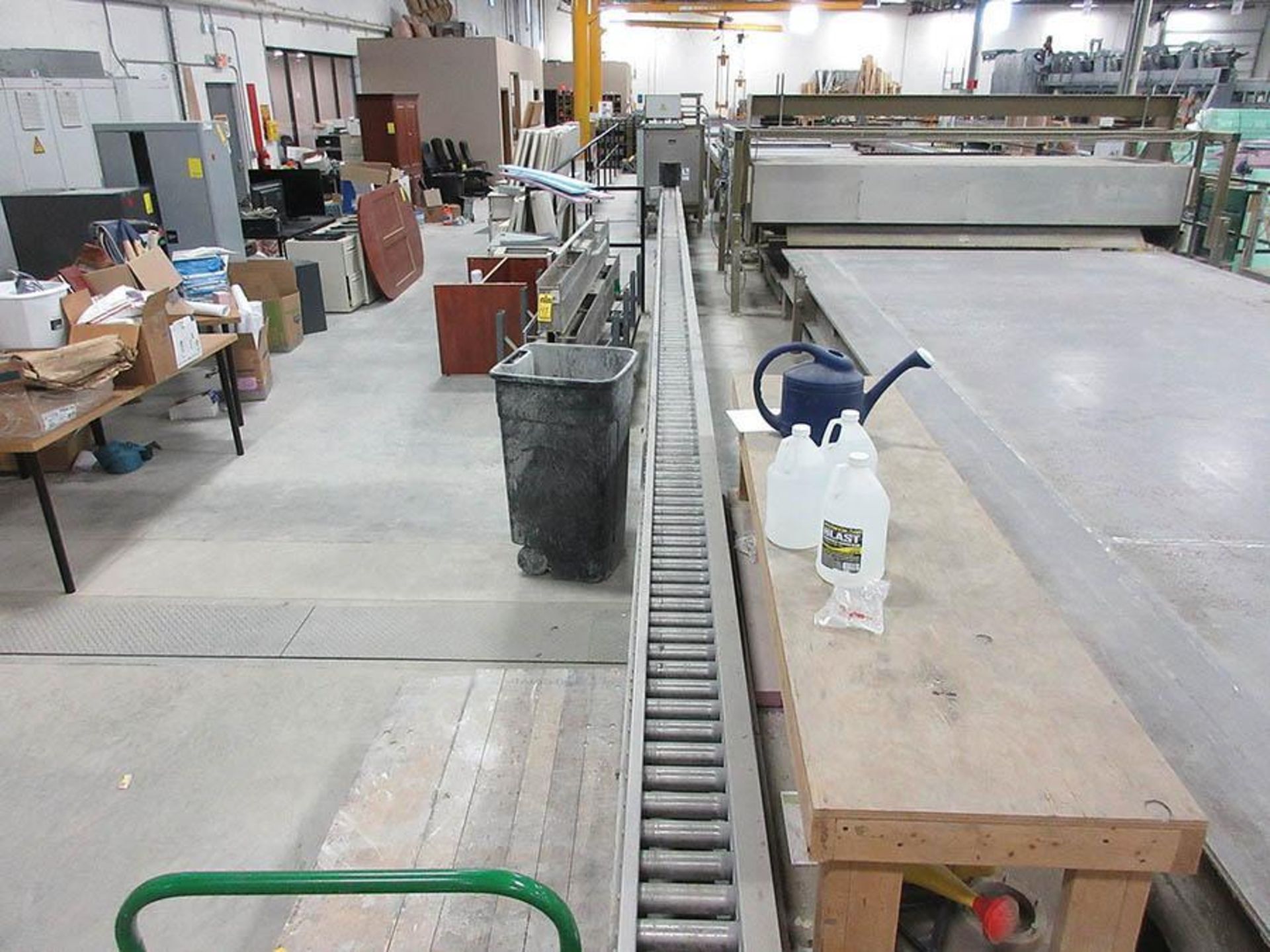 2012 VOLLERT PASS-THROUGH FORM WASHERS & POWER ROLLER CONVEYOR SYSTEM, 240' OF CONVEYOR, (1) 10' - Image 2 of 13