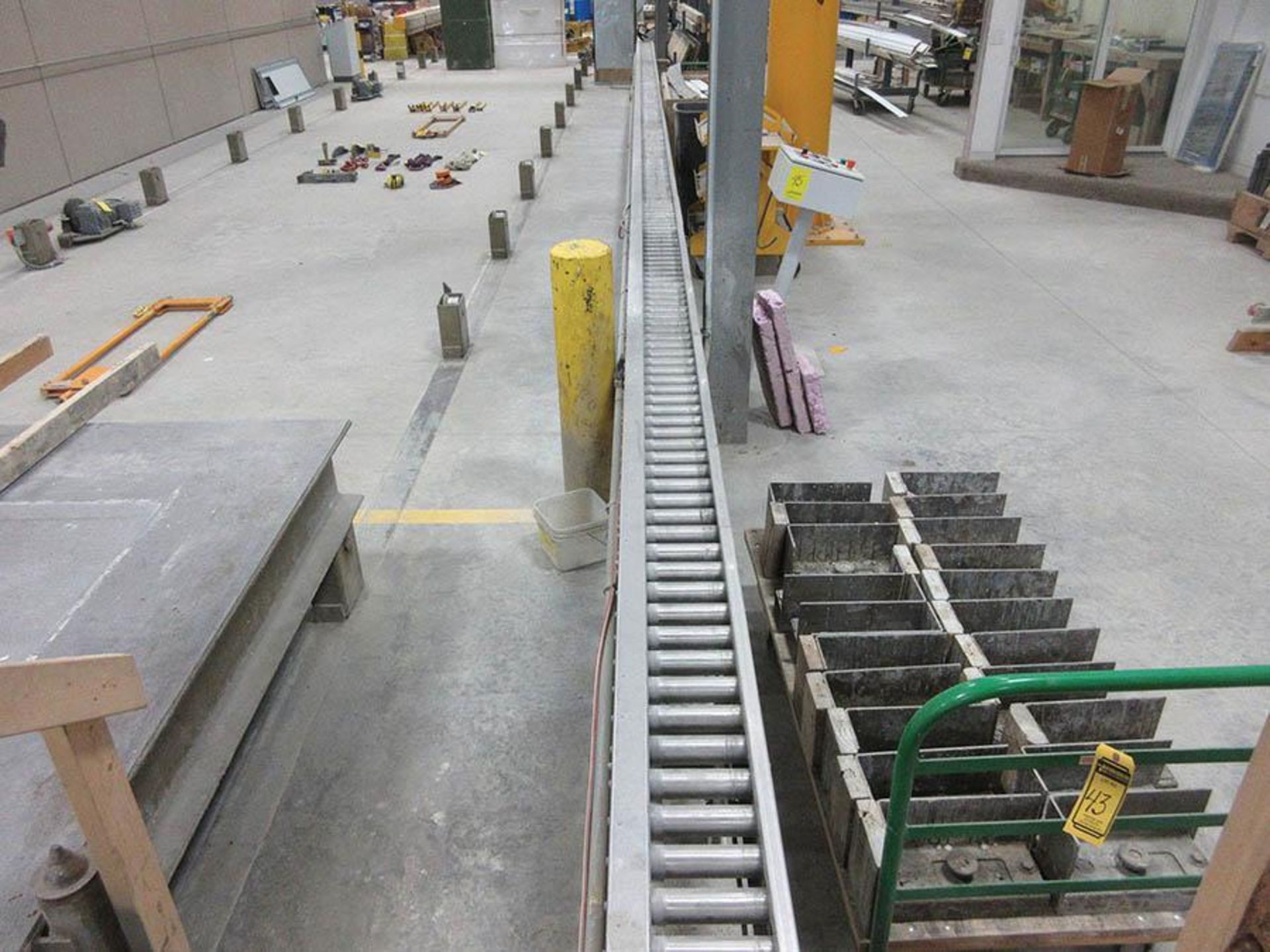 2012 VOLLERT PASS-THROUGH FORM WASHERS & POWER ROLLER CONVEYOR SYSTEM, 240' OF CONVEYOR, (1) 10' - Image 3 of 13