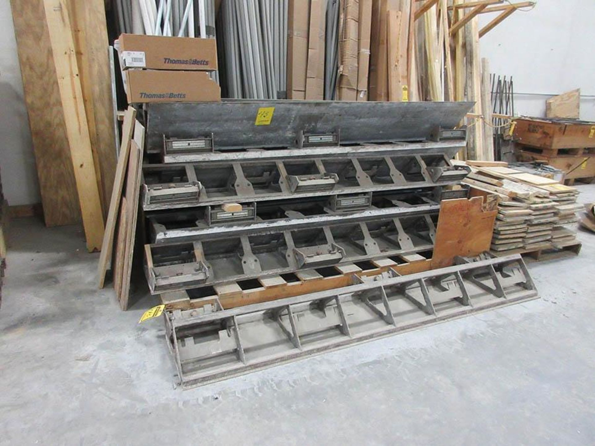 RATEC STEEL FORMS; PALLET CONCRETE FORMS IN VARIOUS SIZES, CASTING PALLETS CAPABLE OF FORMING - Image 7 of 18