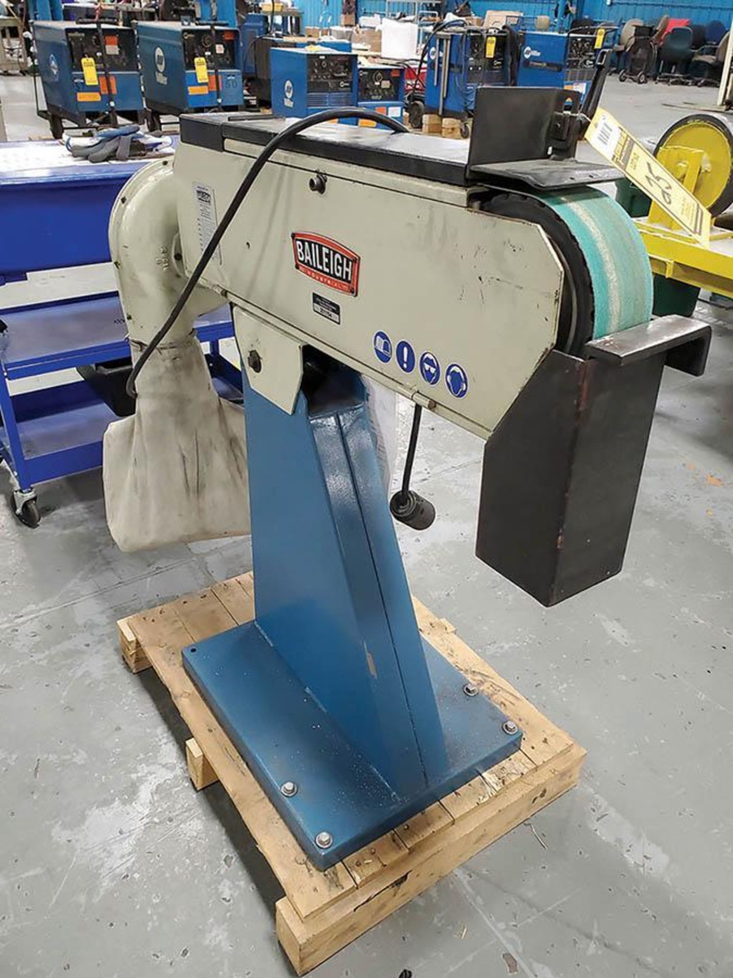 2013 BALEIGH 4'' HORIZONTAL BELT SANDER, MODEL BG-379, SINGLE PHASE, 220V - Image 2 of 5