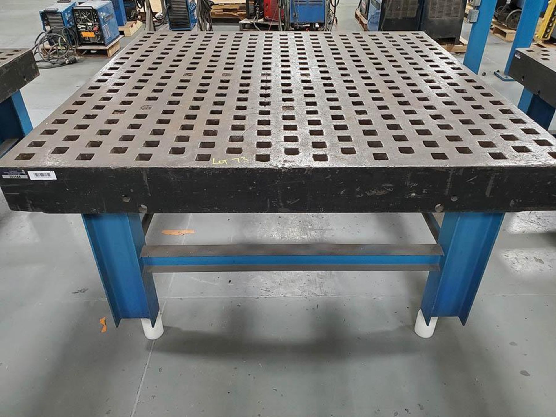 59-3/4'' X 59-3/4'' ACORN TYPE LAYOUT/WELDING TABLE