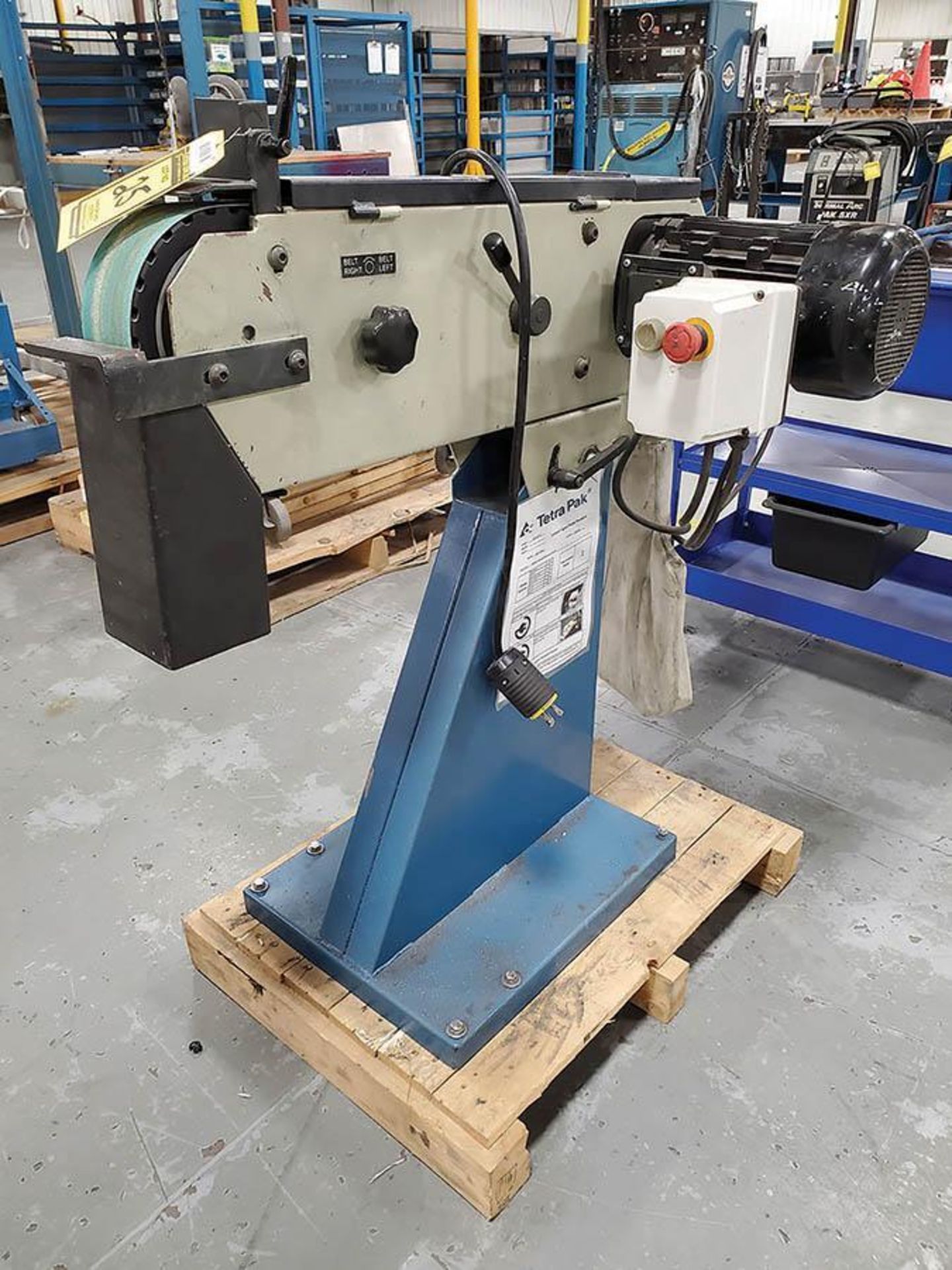 2013 BALEIGH 4'' HORIZONTAL BELT SANDER, MODEL BG-379, SINGLE PHASE, 220V - Image 3 of 5