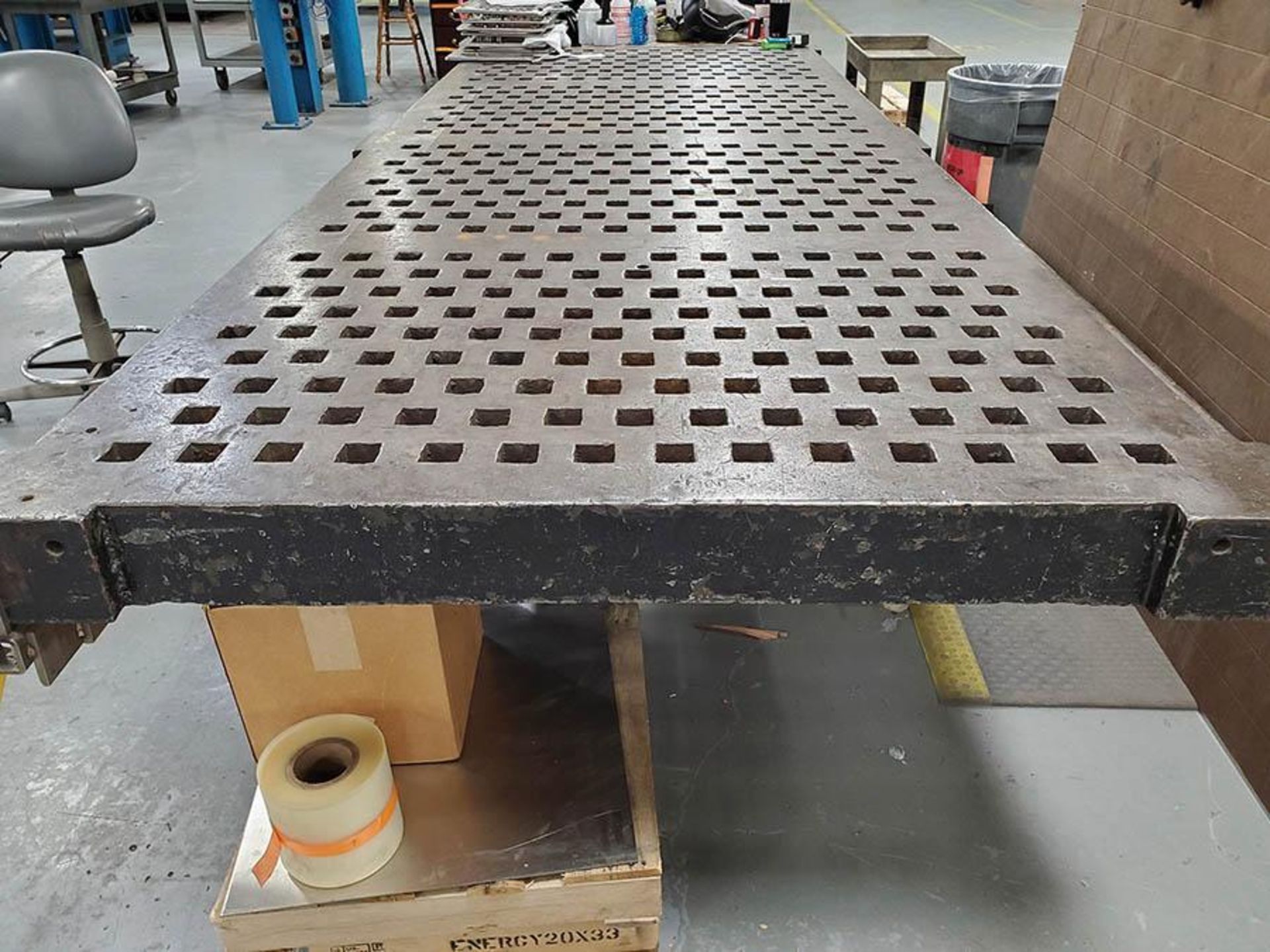 142-1/4'' X 54-1/2'' ACORN TYPE LAYOUT/WELDING TABLE - Image 6 of 8