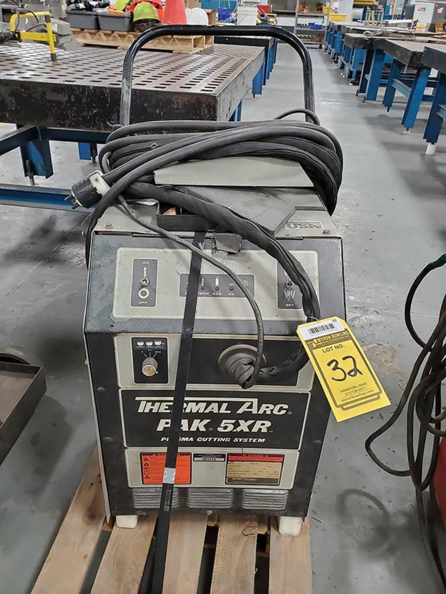 THERMAL ARC PAK 5XR PLASMA CUTTING SYSTEM, SINGLE PHASE