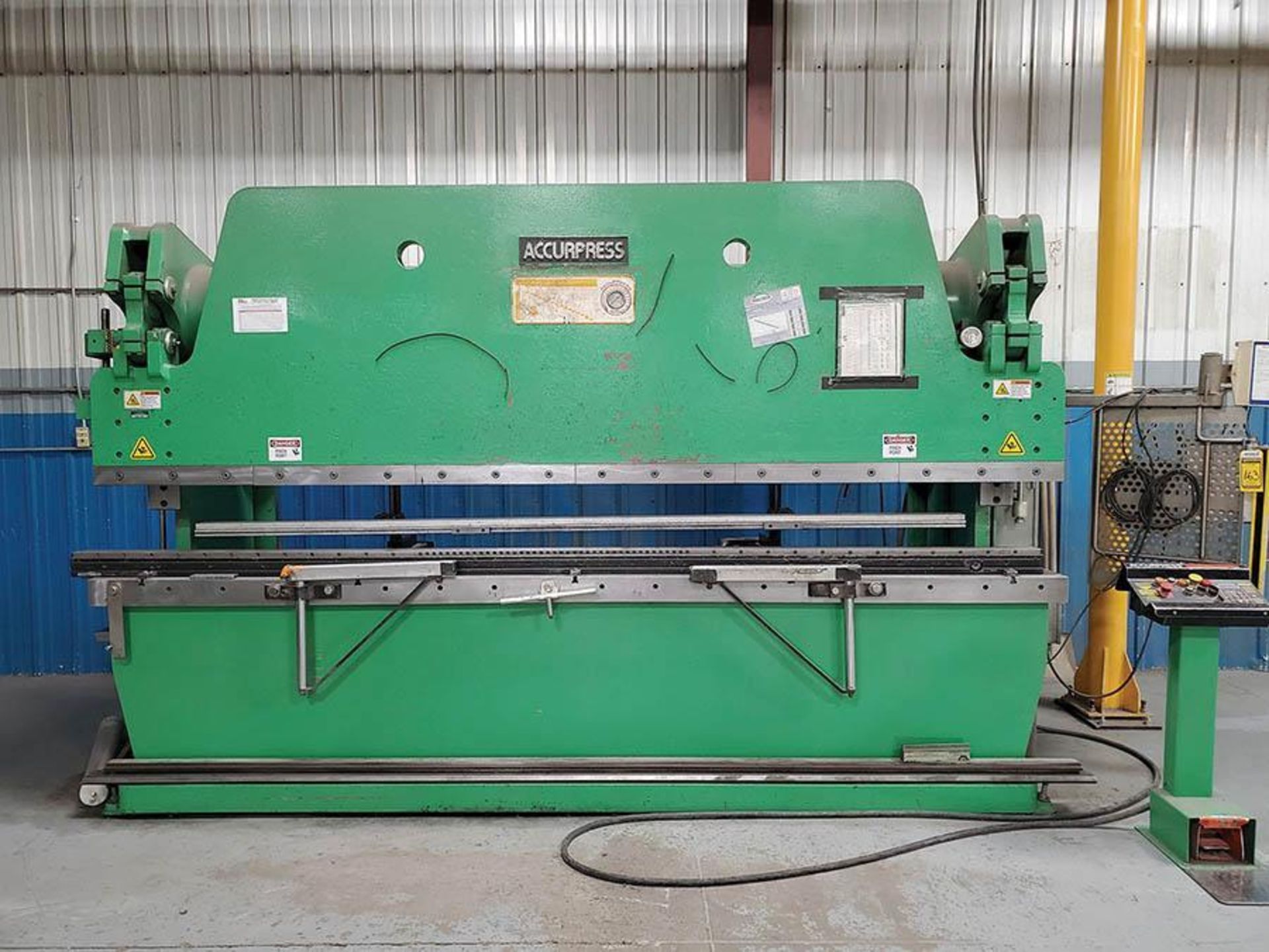 1993 ACCURPRESS 175-Ton x 12' PRESS BRAKE, MODEL 717512, S/N 2131, AUTOGAUGE CNC 99 CONTROL, AUTO