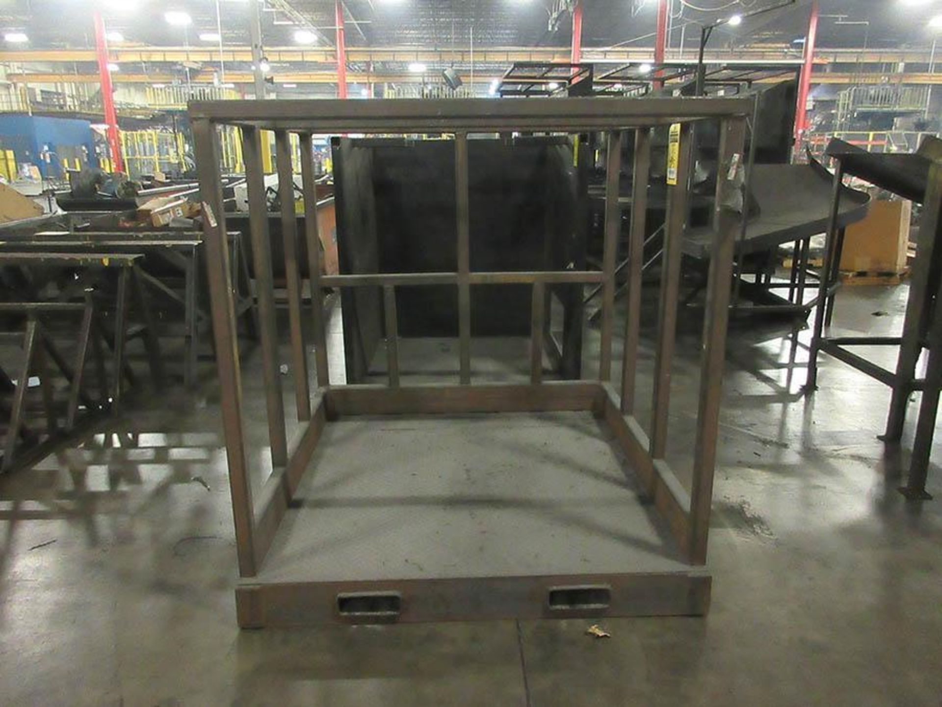 (2) FORKLIFT ATTACHMENT RACKS