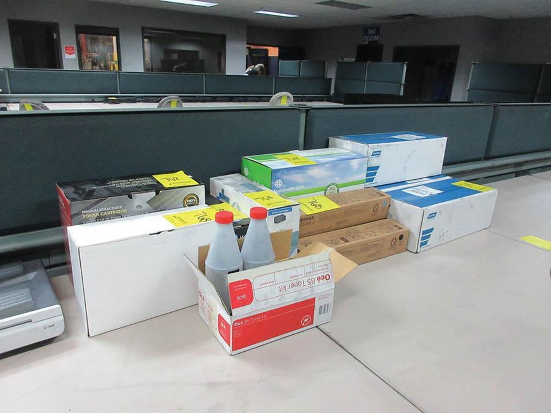 ASSORTED PRINTERS, TONER CARTRIDGES - Image 2 of 2