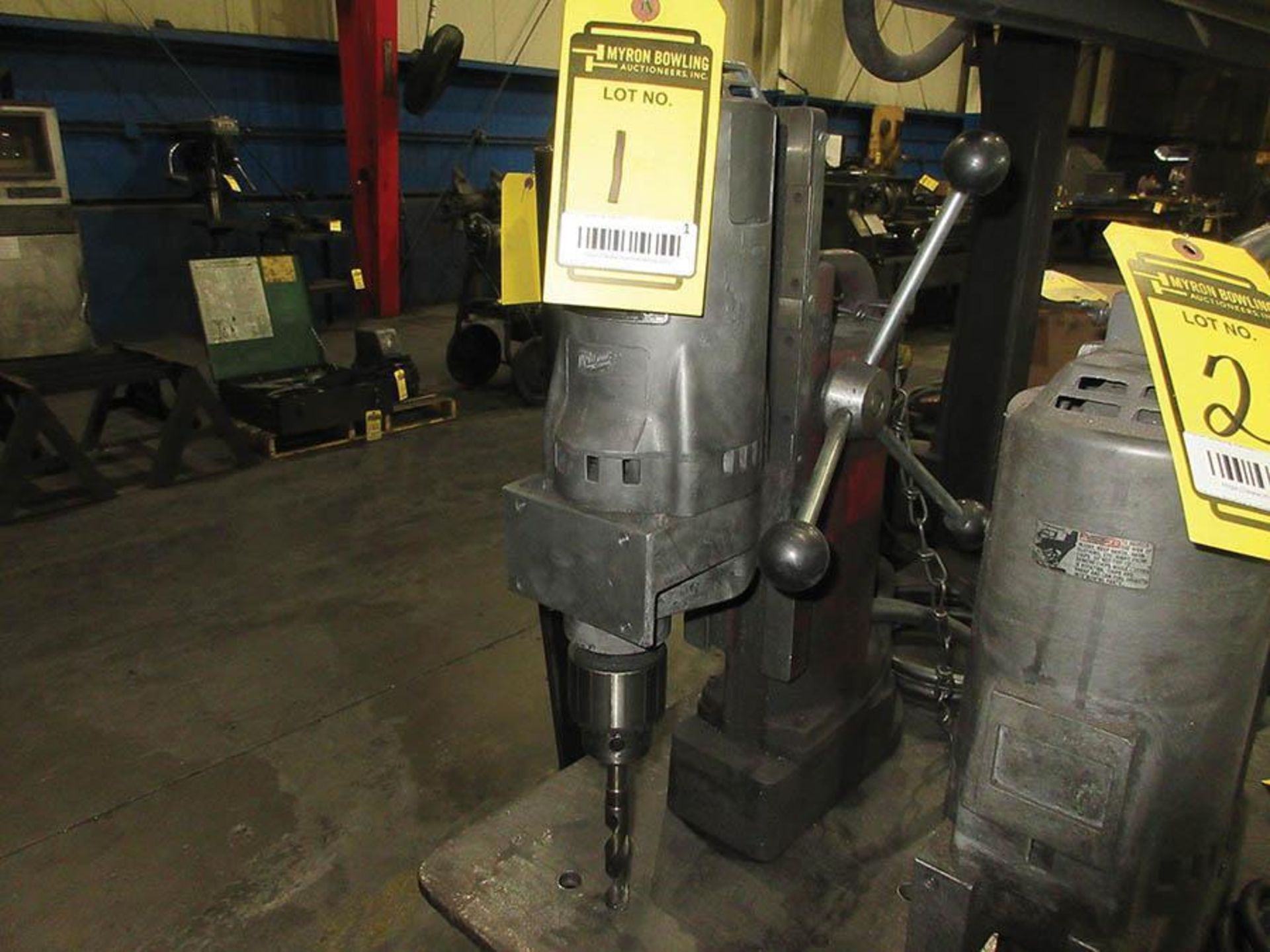 MILWAUKEE ELECTROMAGNETIC DRILL, 3/4'', 120 V., #4262-1 - Image 2 of 2