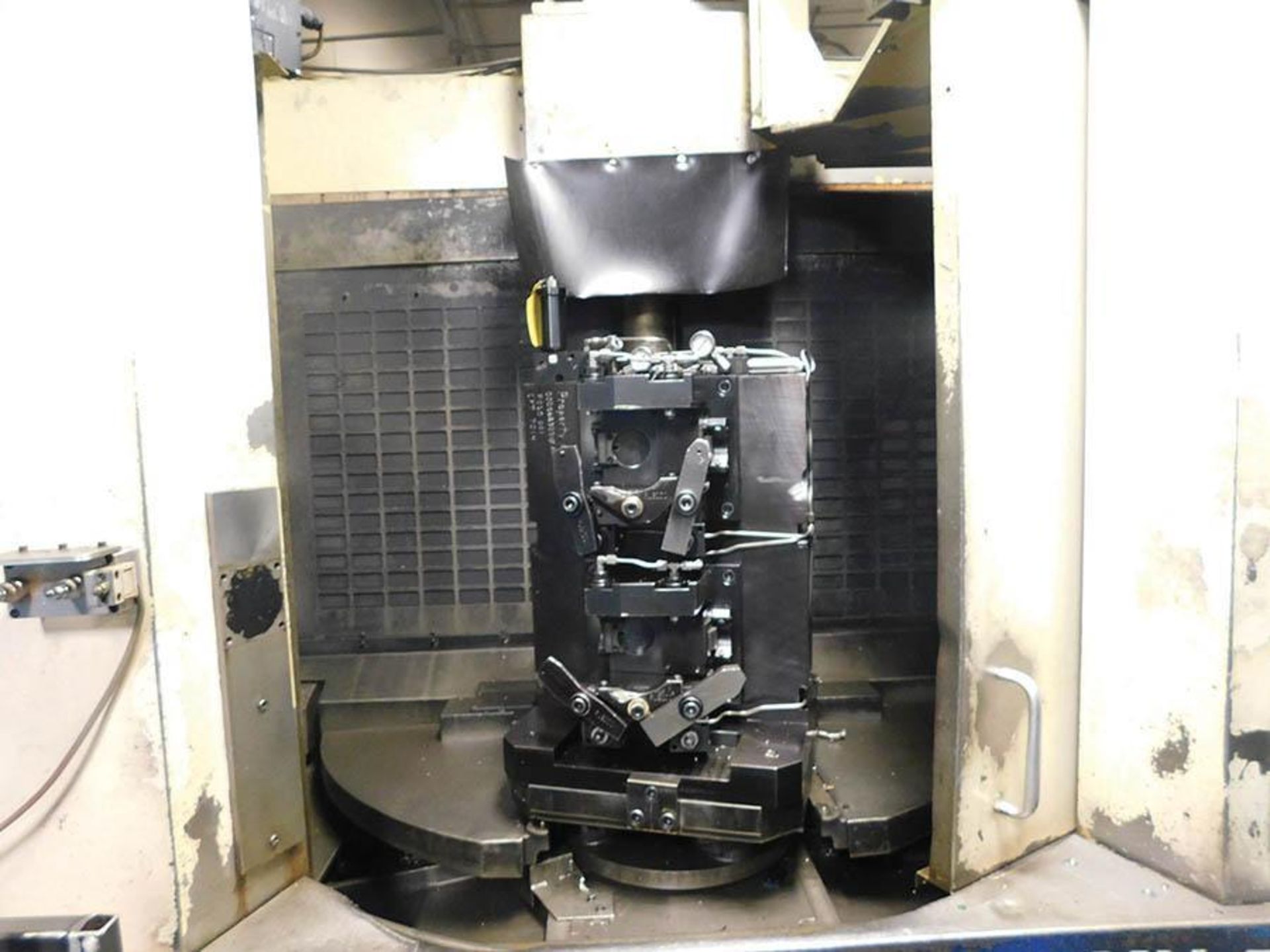 OKUMA MX-50HB CNC HORIZONTAL MACHINING CENTER ROTARY PALLET CHANGER ATC., S/N 0251, CHIP CONVEYOR, - Image 3 of 9