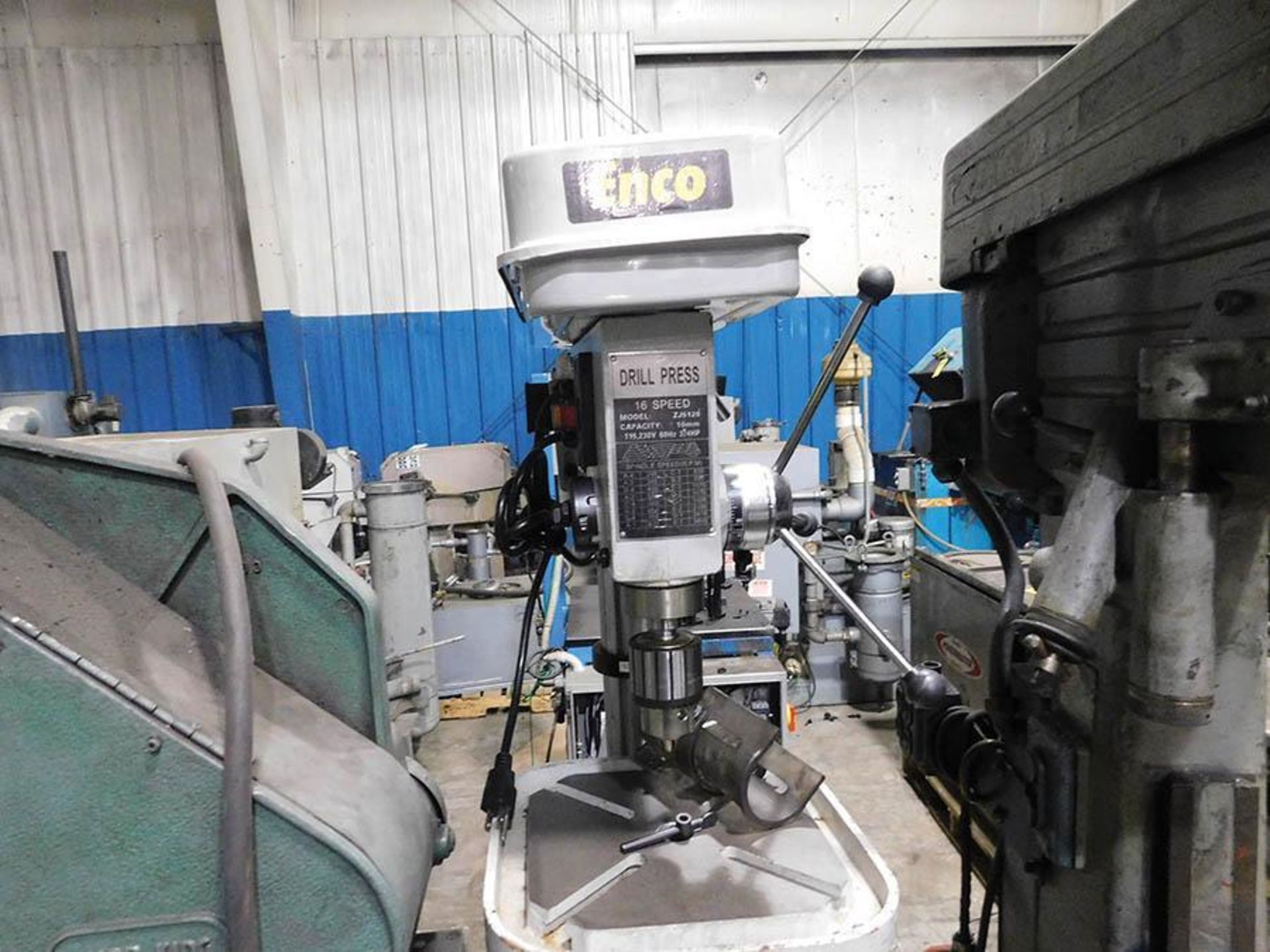 ENCO DRILL PRESS, MODEL ZJ5120, 16-SPEED, 3/4-HP - Image 2 of 2