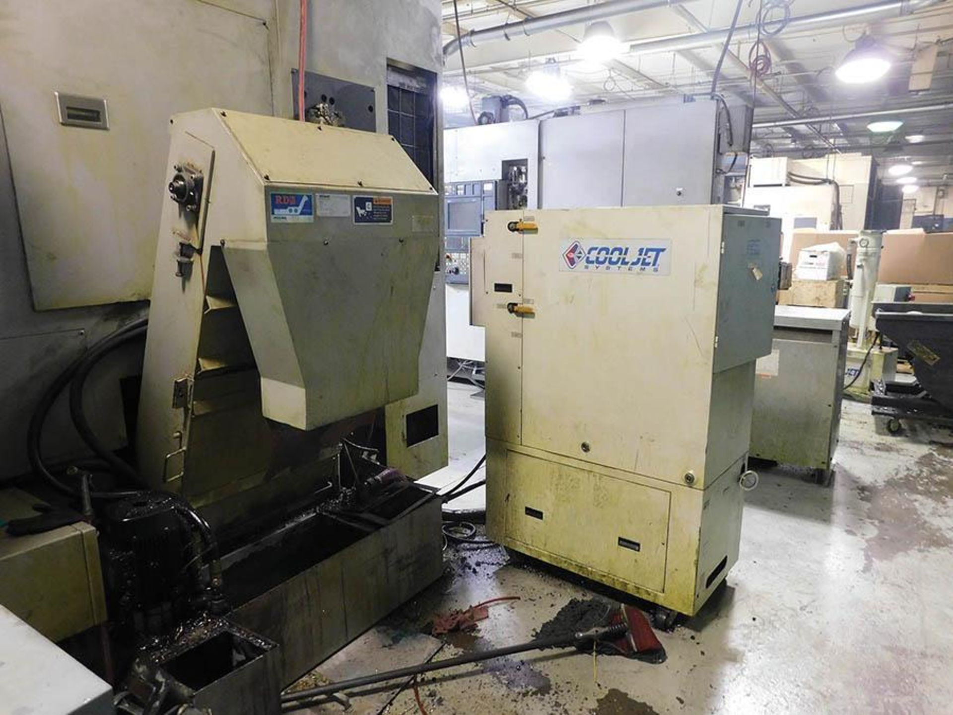 MORI SEIKI NH5000-40 DCG HORIZONTAL MACHINING CENTER MOSNIC CHIP CONVEYOR ATC, S/N NH502GB0269, - Image 5 of 6