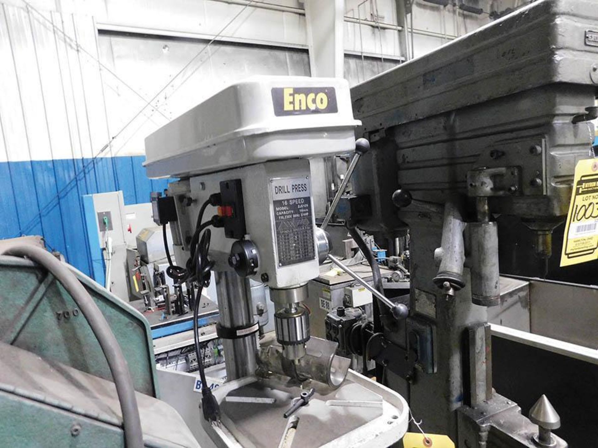 ENCO DRILL PRESS, MODEL ZJ5120, 16-SPEED, 3/4-HP