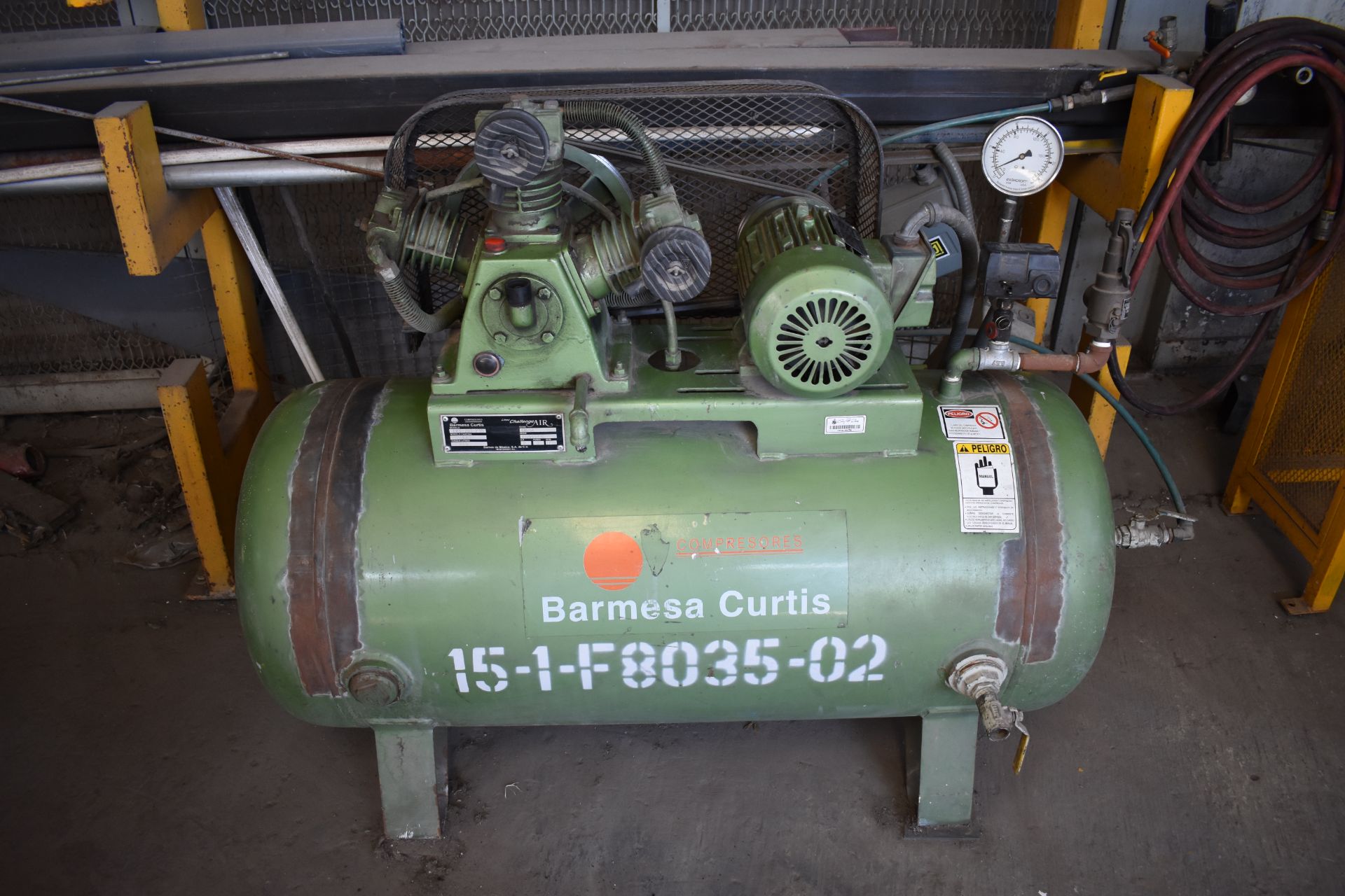 Compresor de aire Barmesa Curtis, modelo E23-203.235, número de serie C8594 - Image 6 of 26