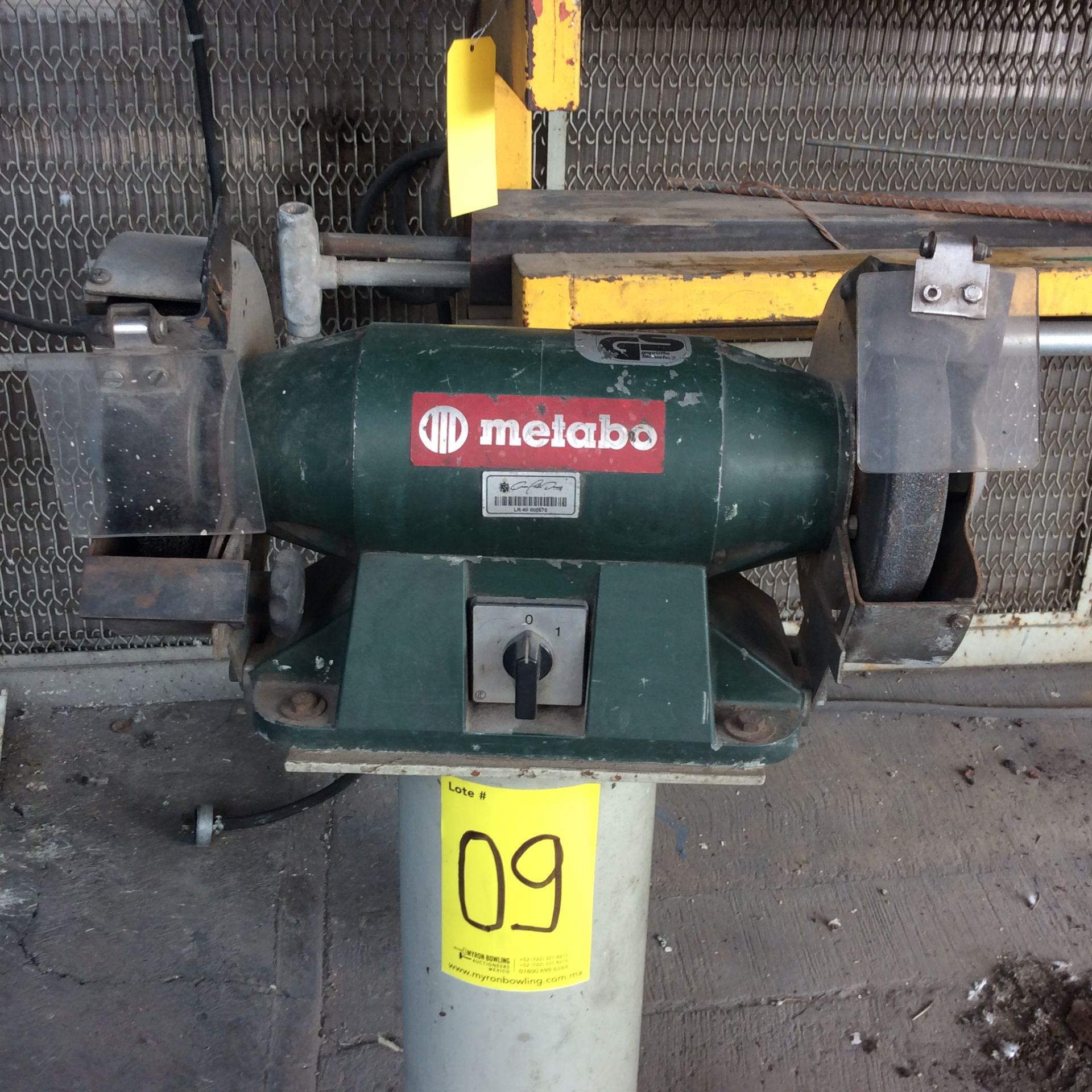 Esmeril de Banco METABO, modelo DSD9201, número de serie 2082714915. 3,600 RPM - Bild 6 aus 23