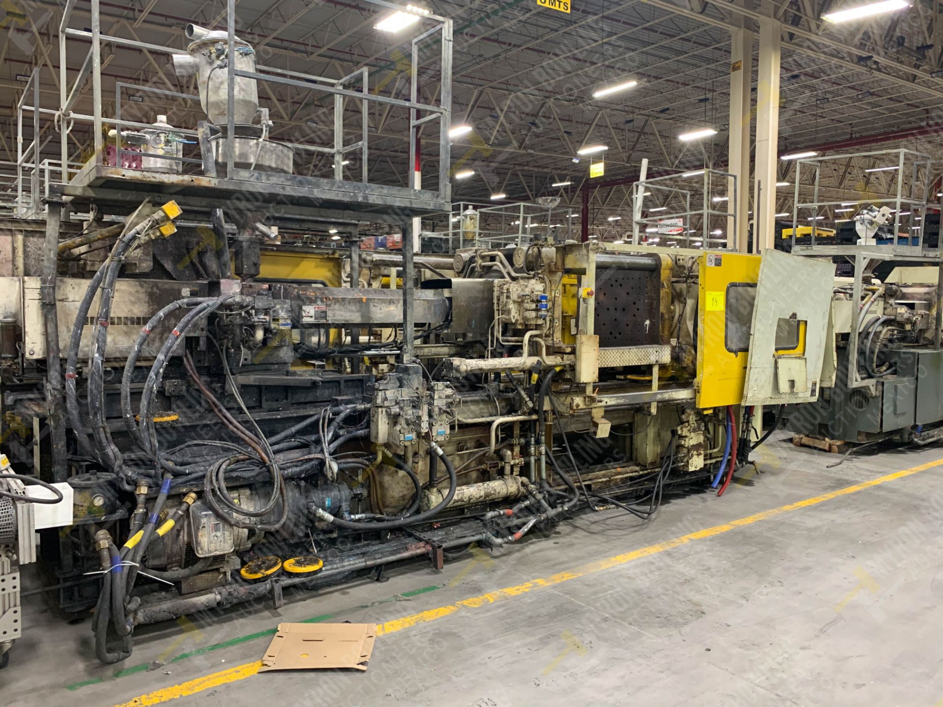 310 TON TOSHIBA ISGS310V10-19-AT PLASTIC INJECTION MOLDING MACHINE. - Image 18 of 24