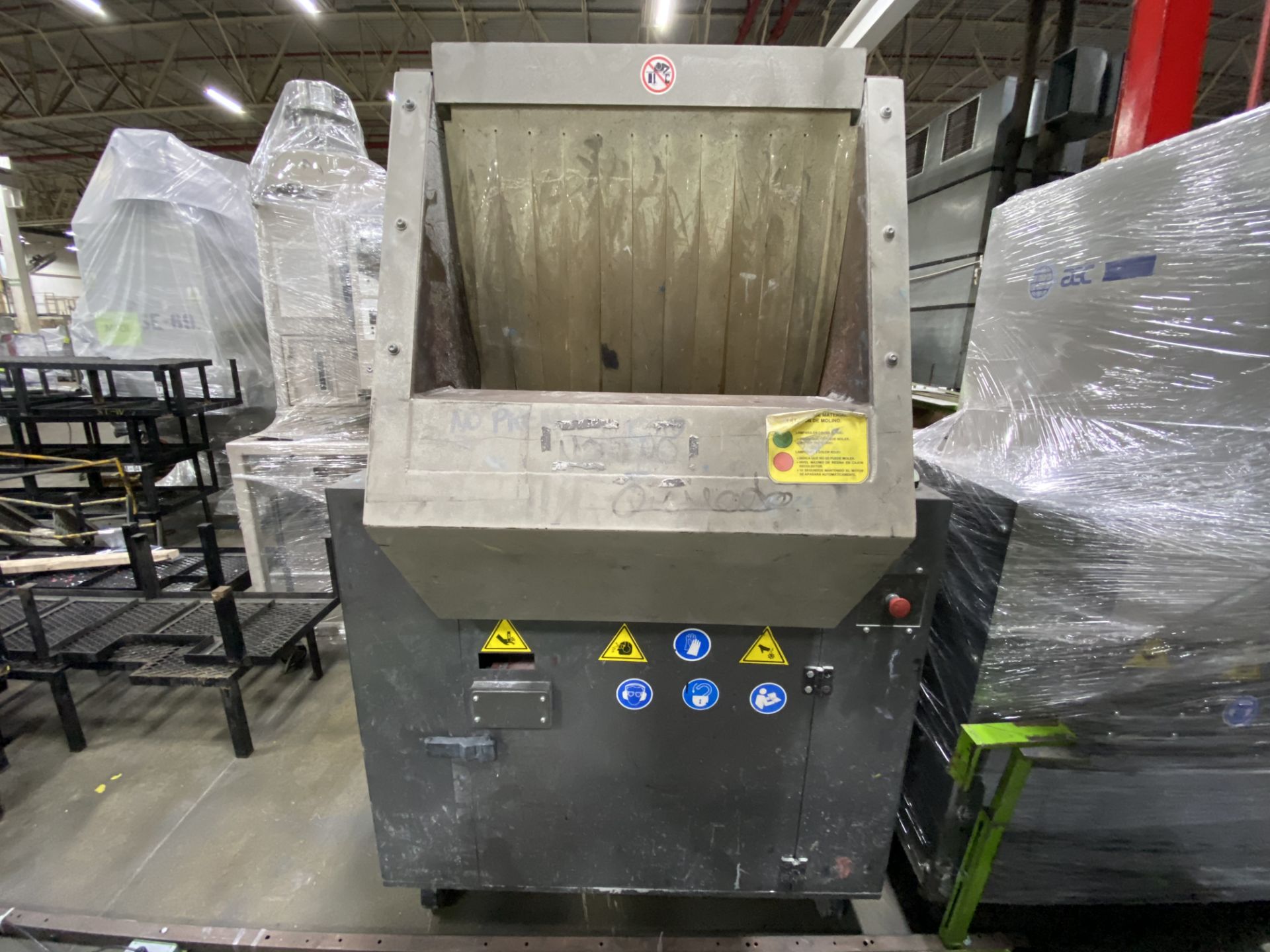 25HP AEC GP1224 PLASTIC GRANULATOR, SERIE 46J0284, MFG. YEAR 2016 (C-01) - Image 3 of 7