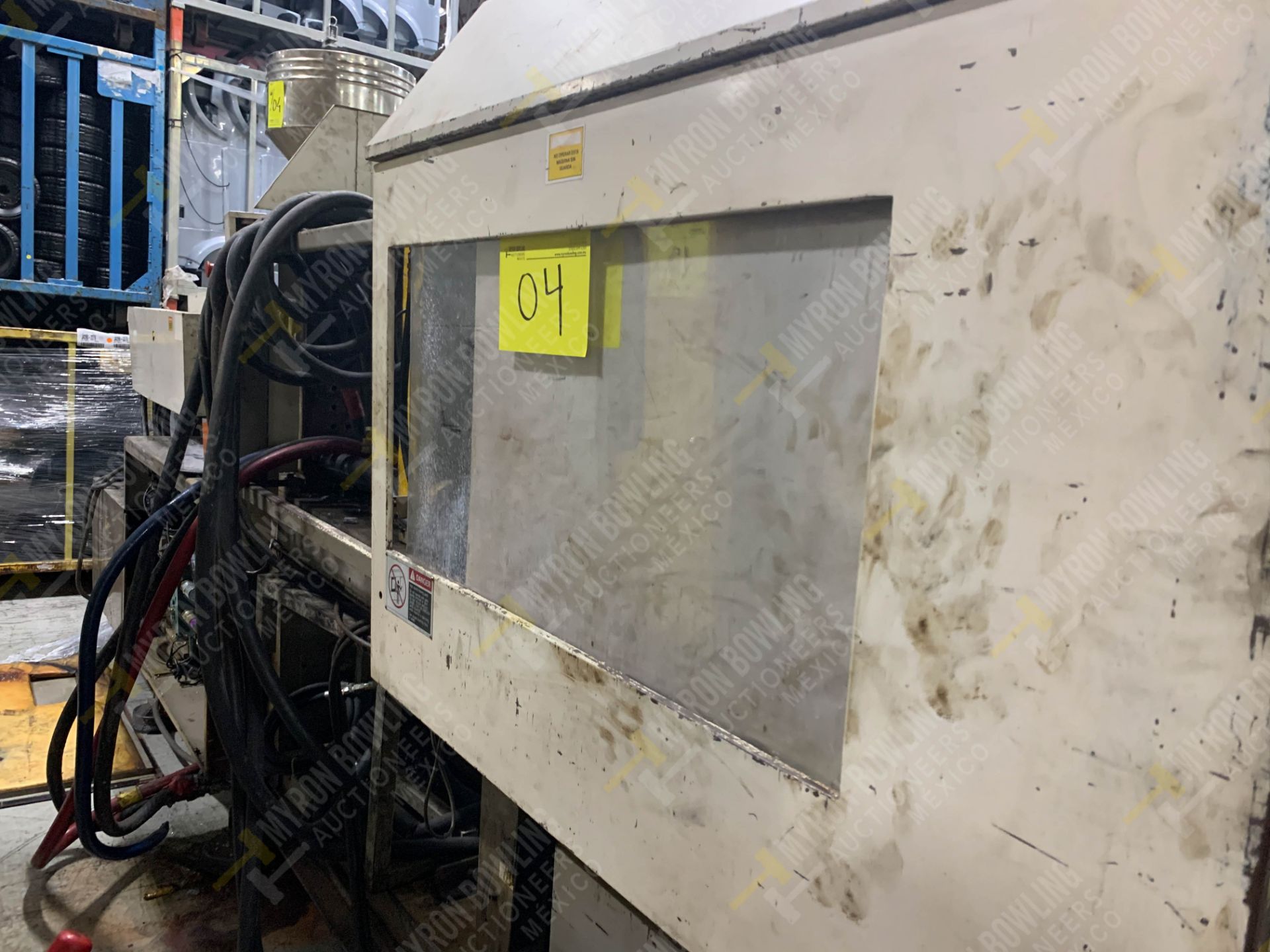 150 TON TOSHIBA ISG150NV10-5A PLASTIC INJECTION MOLDING MACHINE - Image 8 of 20