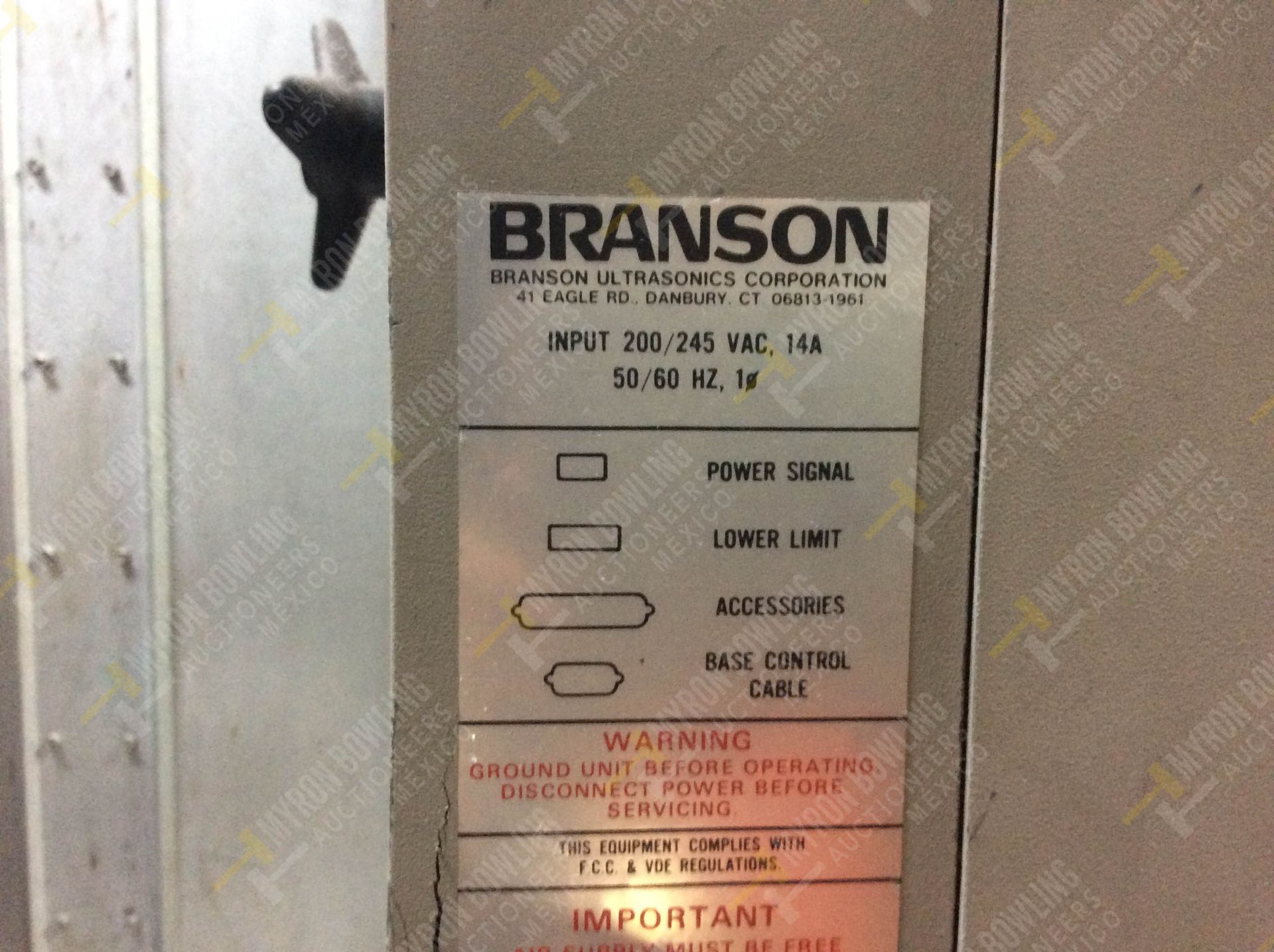 2 BRANSON 920 ULTRASONIC WELDING MACHINES - Image 5 of 6