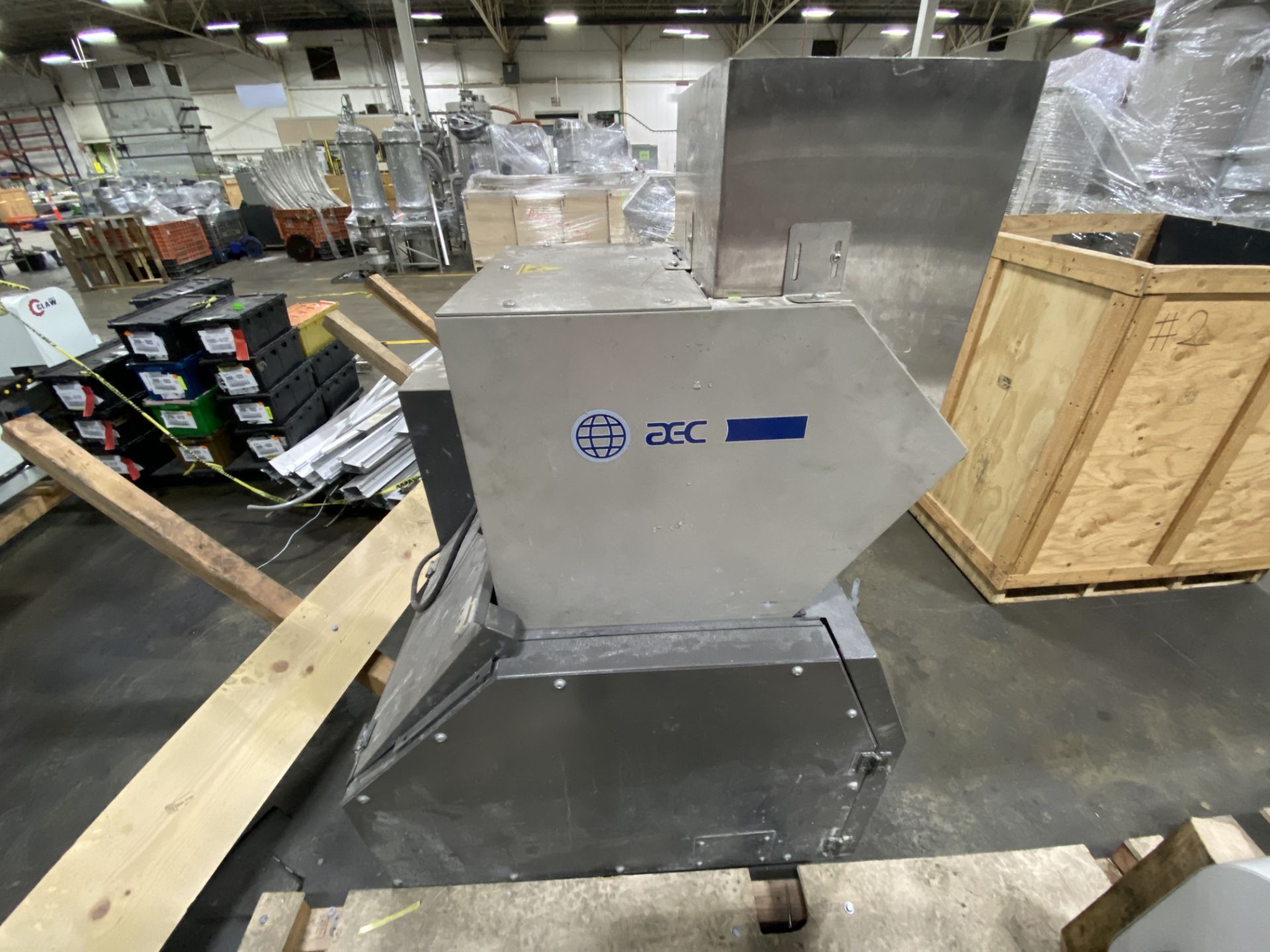 10HP AEC GP1018 PLASTIC GRANULATOR, SERIE 46J0259, MFG. YEAR 2016 (B-15) - Image 3 of 9