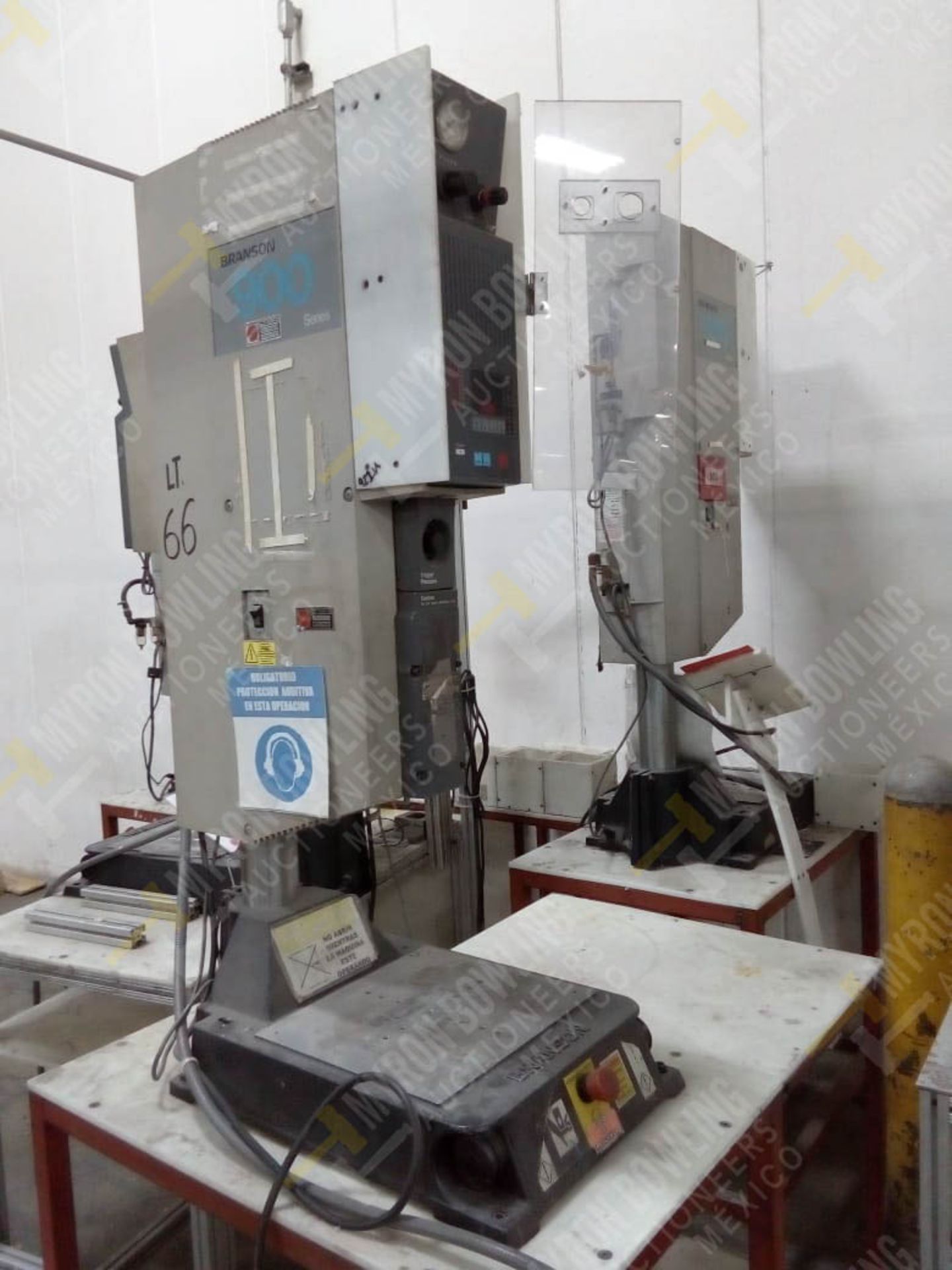 2 BRANSON 920 ULTRASONIC WELDING MACHINES, SERIAL NUMBER YG990622922G/YG00053779G - Image 2 of 8