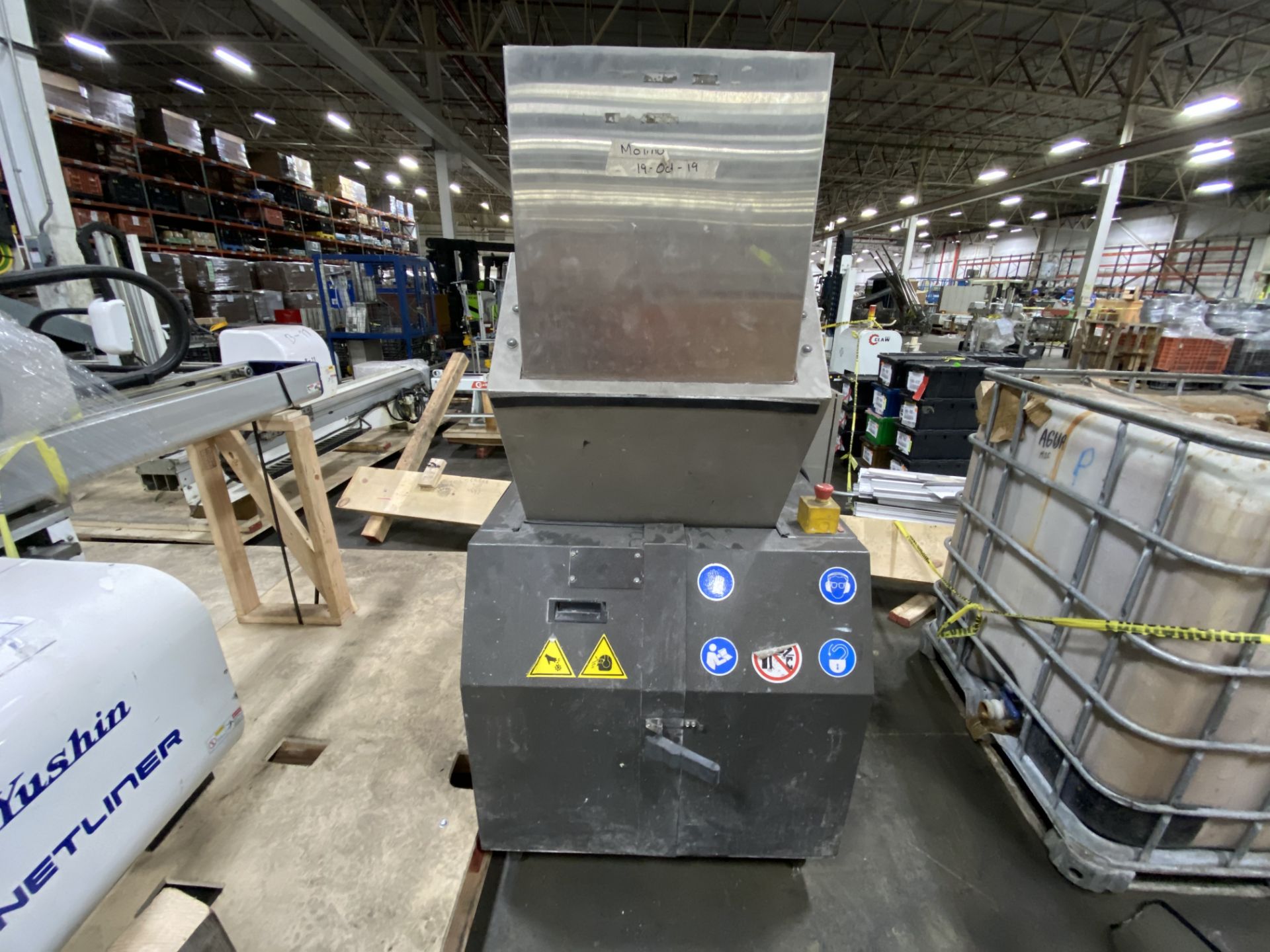 10HP AEC GP1018 PLASTIC GRANULATOR, SERIE 46J0259, MFG. YEAR 2016 (B-15) - Image 2 of 9