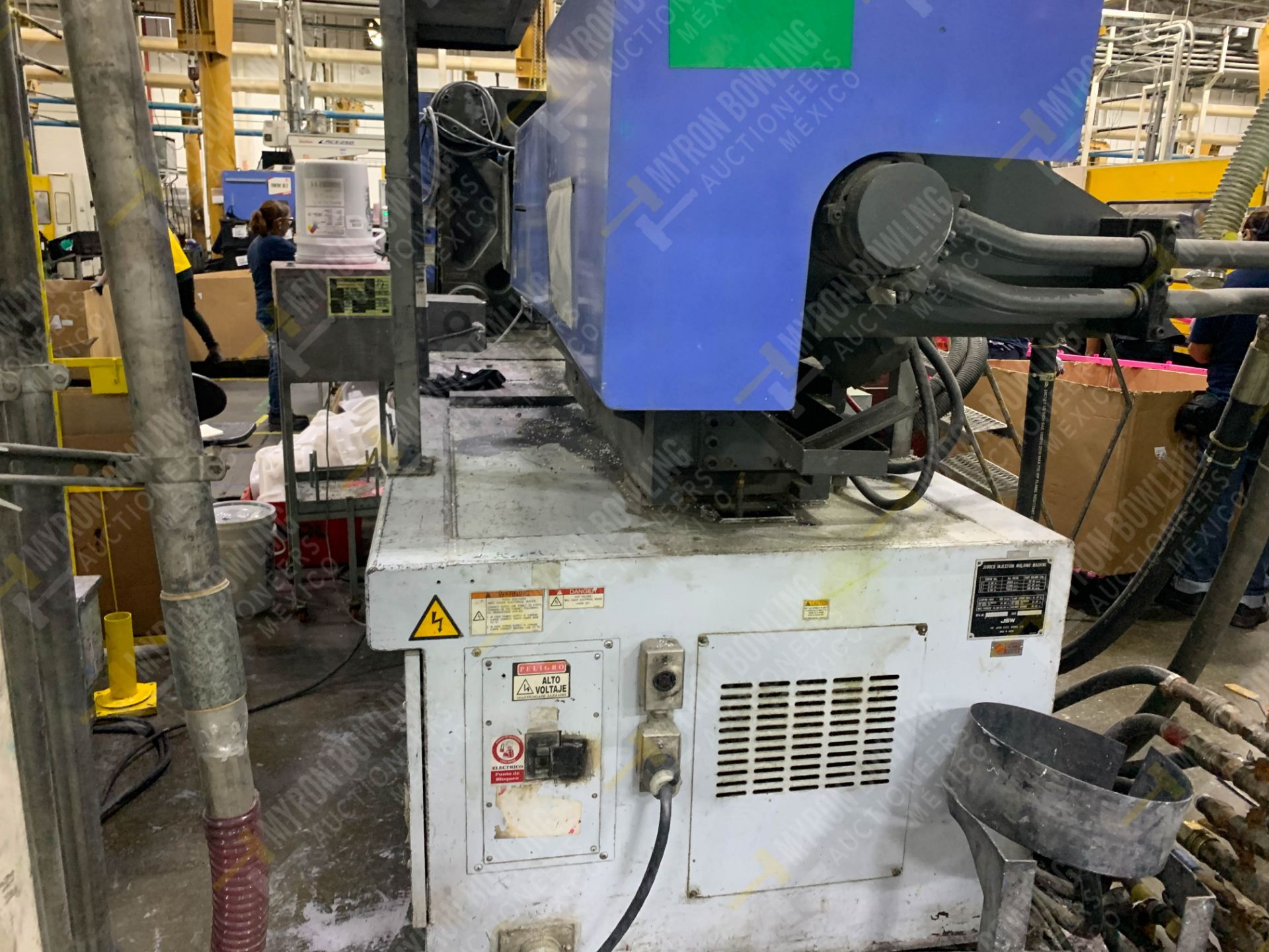 500 TON JSW J500ELL PLASTIC INJECTION MOLDING MACHINE, MFG YEAR 1997 - Image 15 of 24