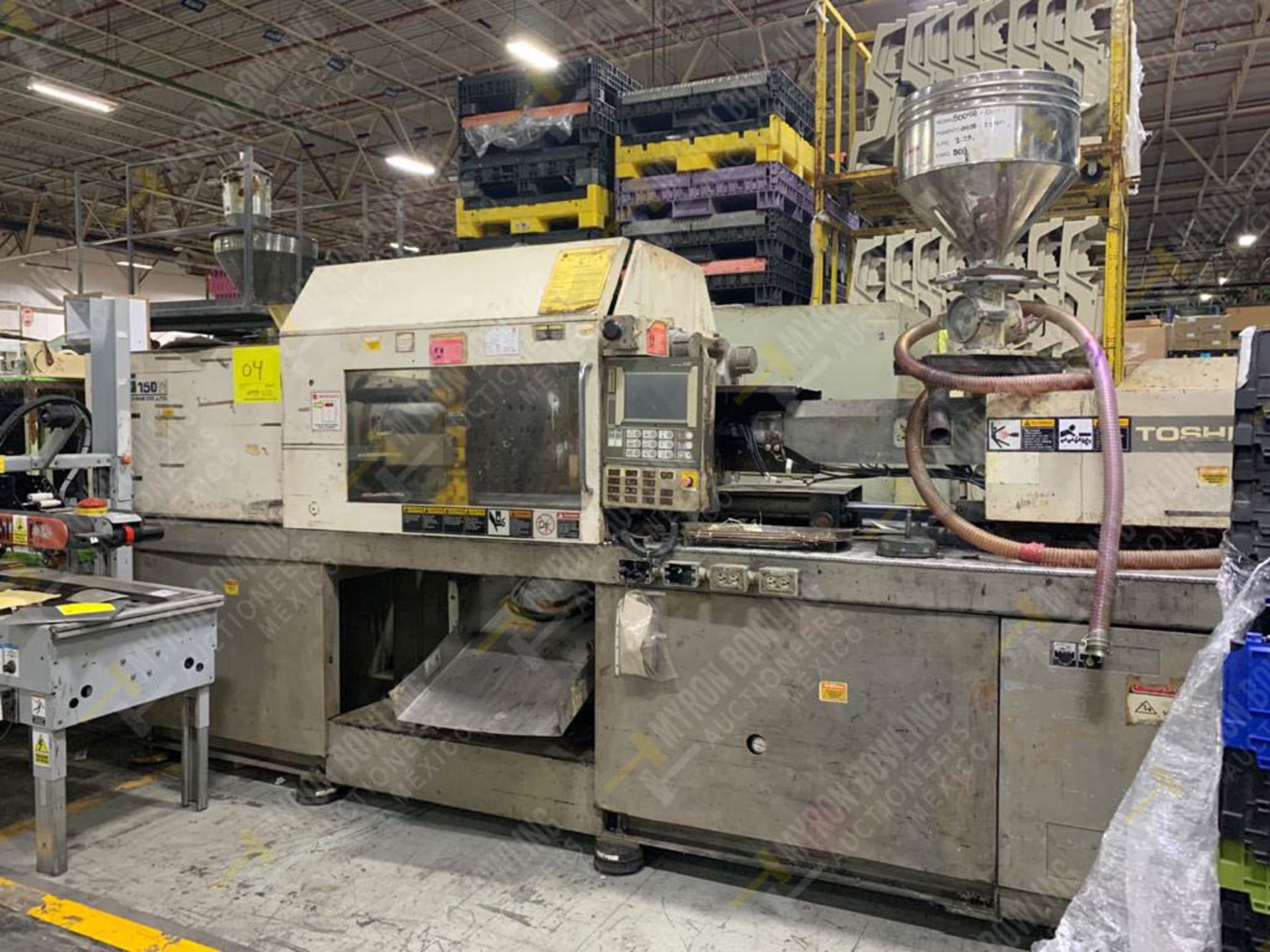 150 TON TOSHIBA ISG150NV10-5A PLASTIC INJECTION MOLDING MACHINE - Image 3 of 20