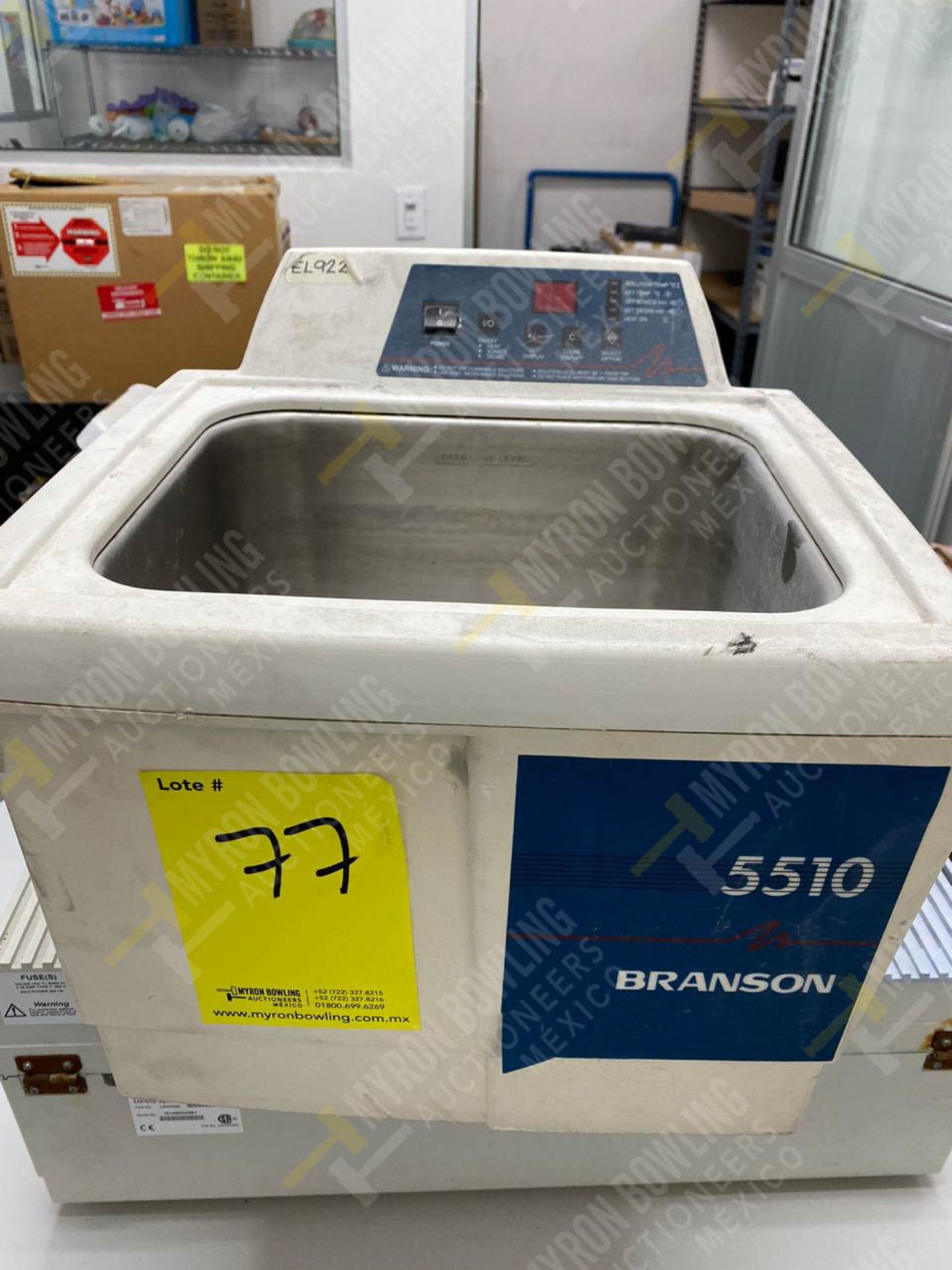 BRANSON 5510 ULTRASONIC CLEANER