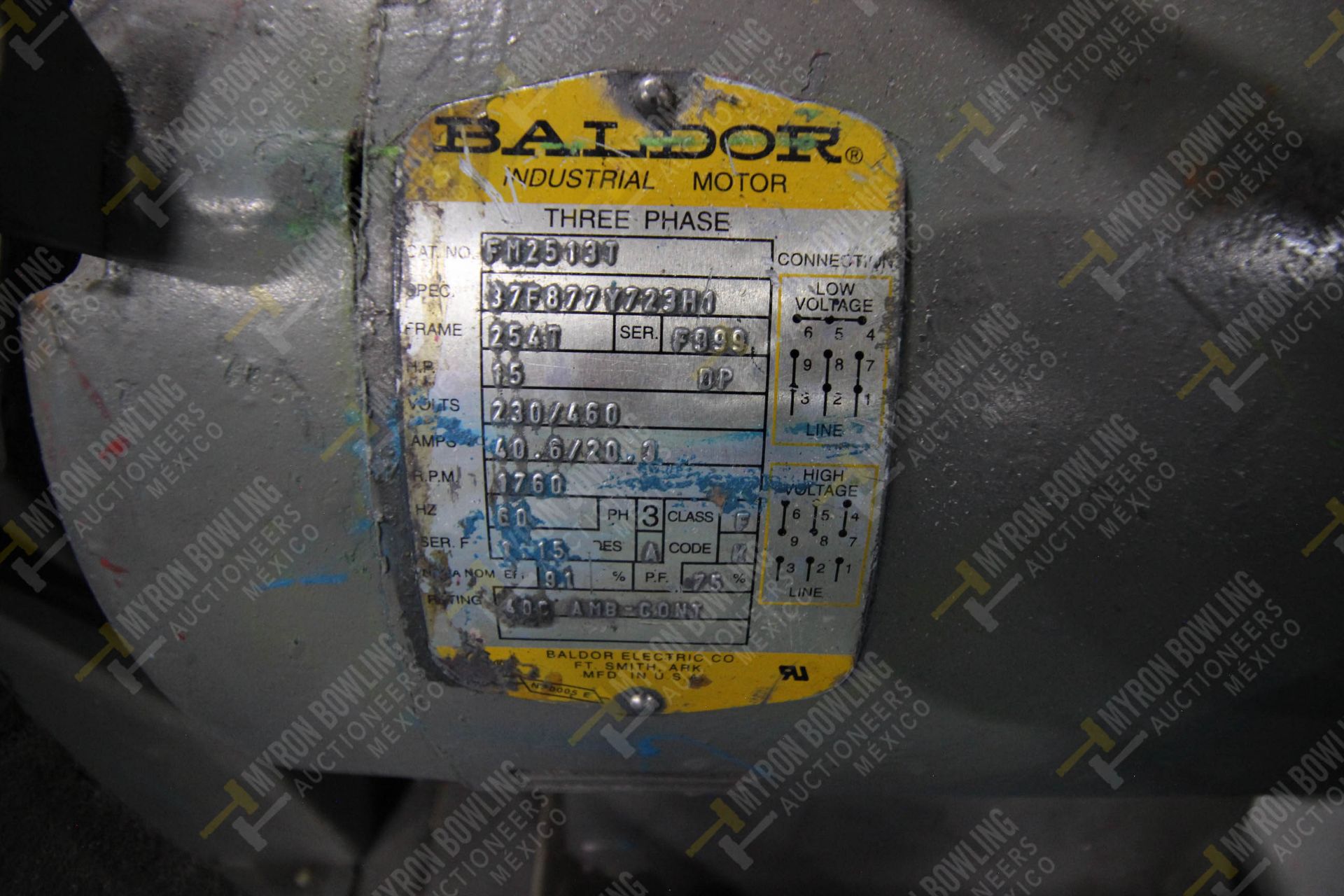 GRANULADOR PARA PLASTICOS, MARCA IMS, NO. SERIE LP187SC0655, NO. ACTIVO MO-197, MODELO LP-187/SC, C - Image 9 of 10