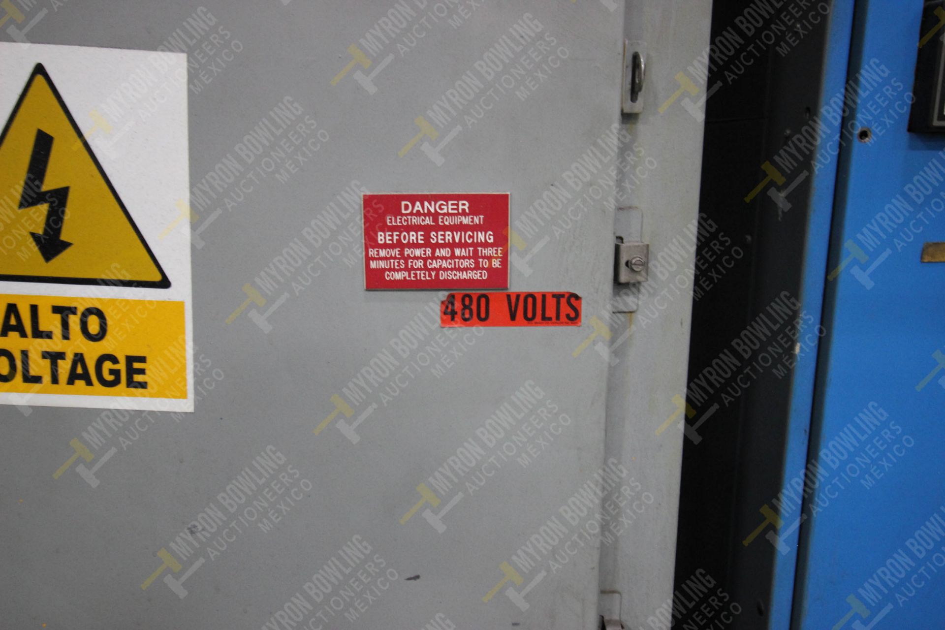 DOS BANCOS DE CAPACITORES, MARCA ACCU-VAR, MODELO 480 VOLTS - Image 5 of 5