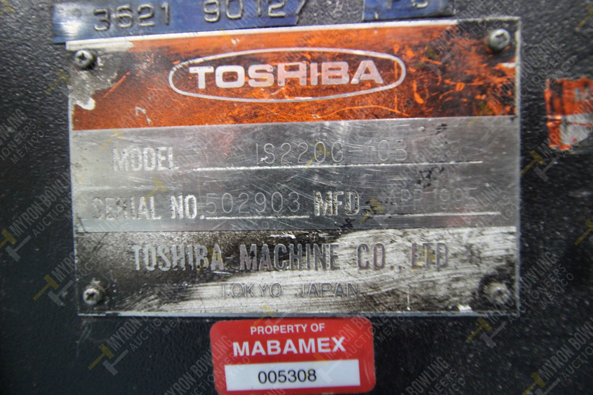 INYECTORA DE PLASTICO, MARCA TOSHIBA IS220G, NO. SERIE 502903, NO. ACTIVO K04, AÑO 1995, MODELO IS2 - Image 16 of 18