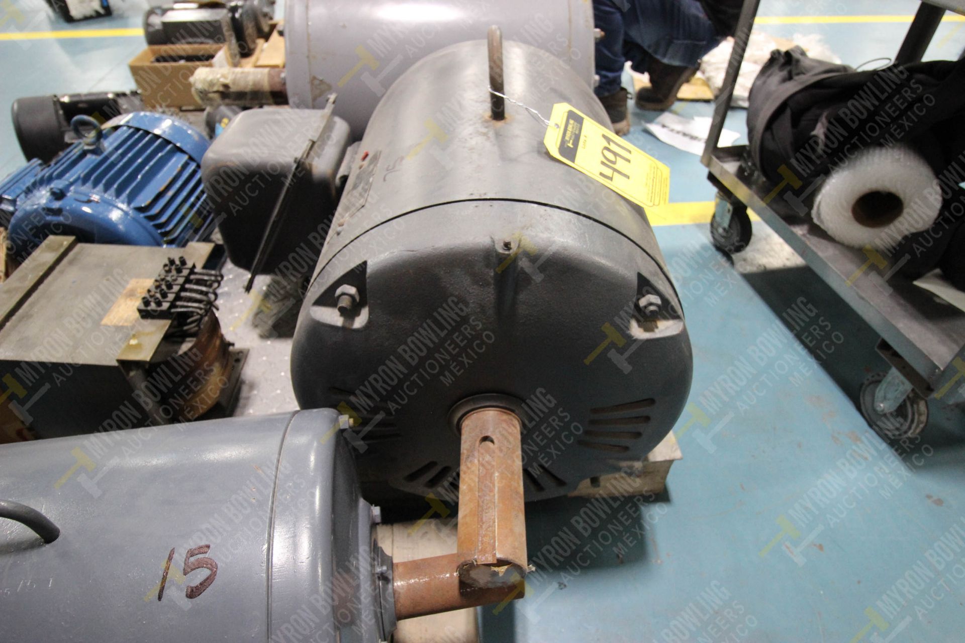 MOTOR ELECTRICO, MARCA LINCOLN, MODELO SD4P75T61Y, CAPACIDAD DE 75 HP - Image 3 of 7