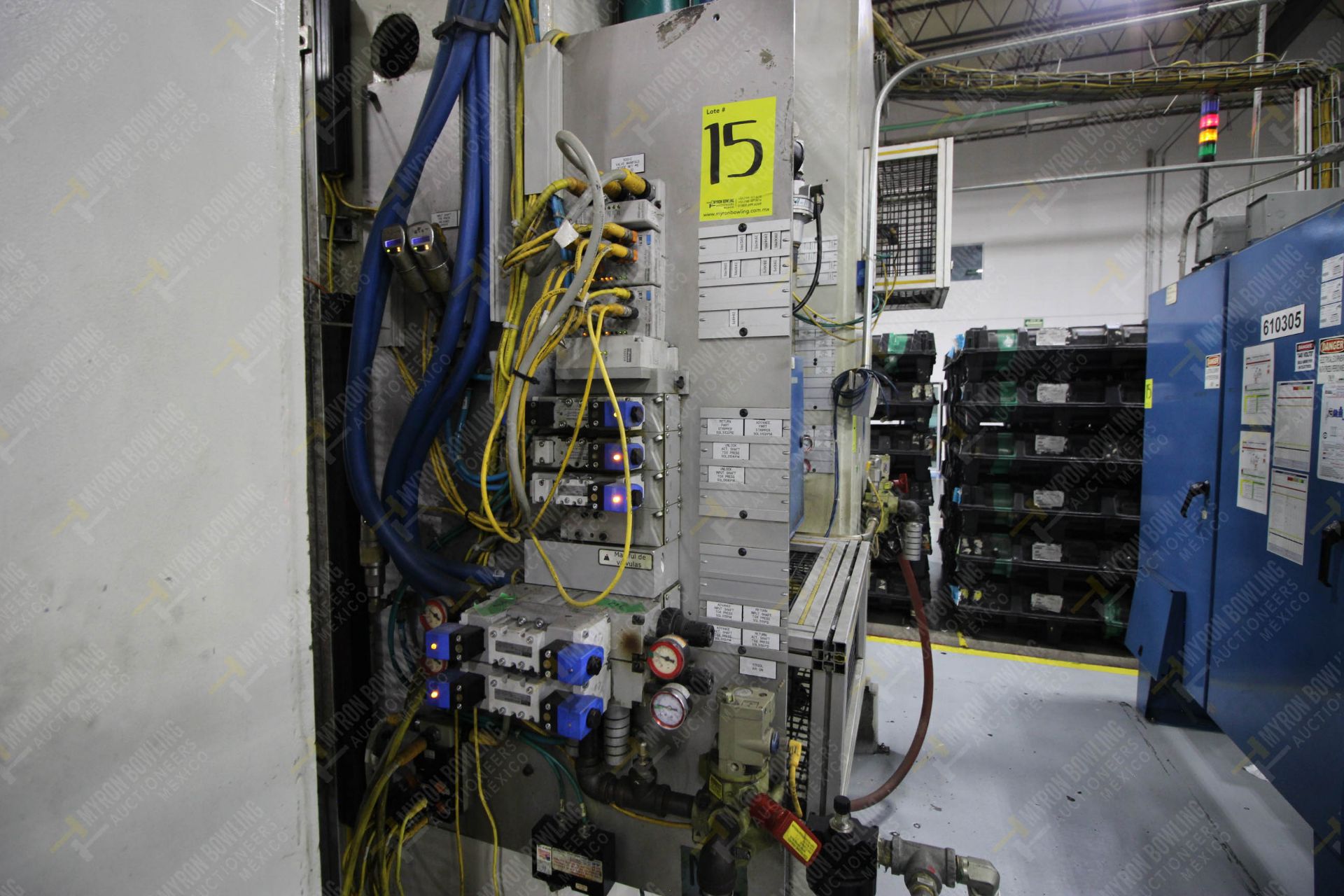 Estación semiautomática para operación 305C, contiene: Prensa tipo cuello de ganso con dos cilindros - Image 15 of 25