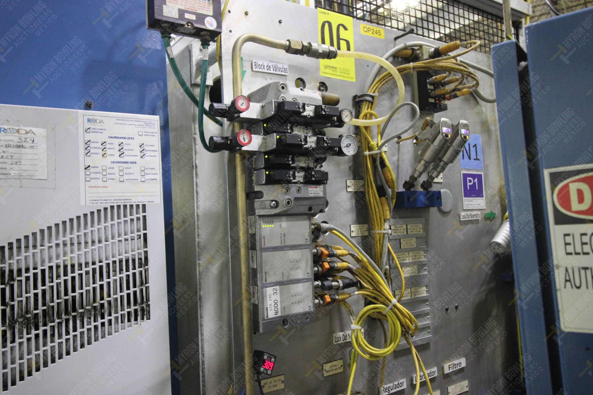 Estación semiautomática para operación 245 de ensamble de candado, contiene - Image 21 of 30