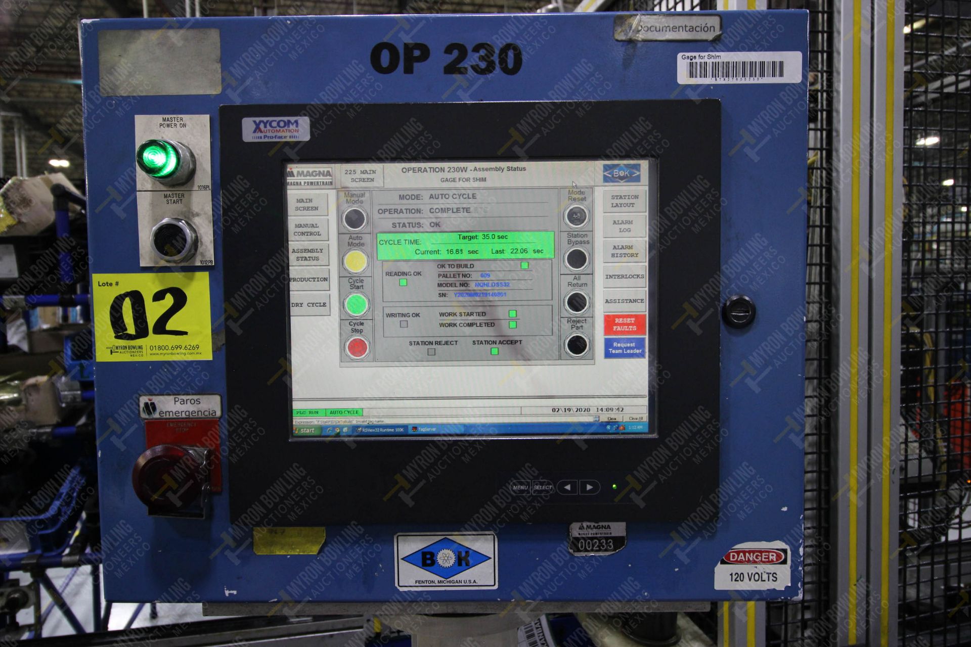 Estación automática para operación 230, para medición de gap - Image 24 of 36