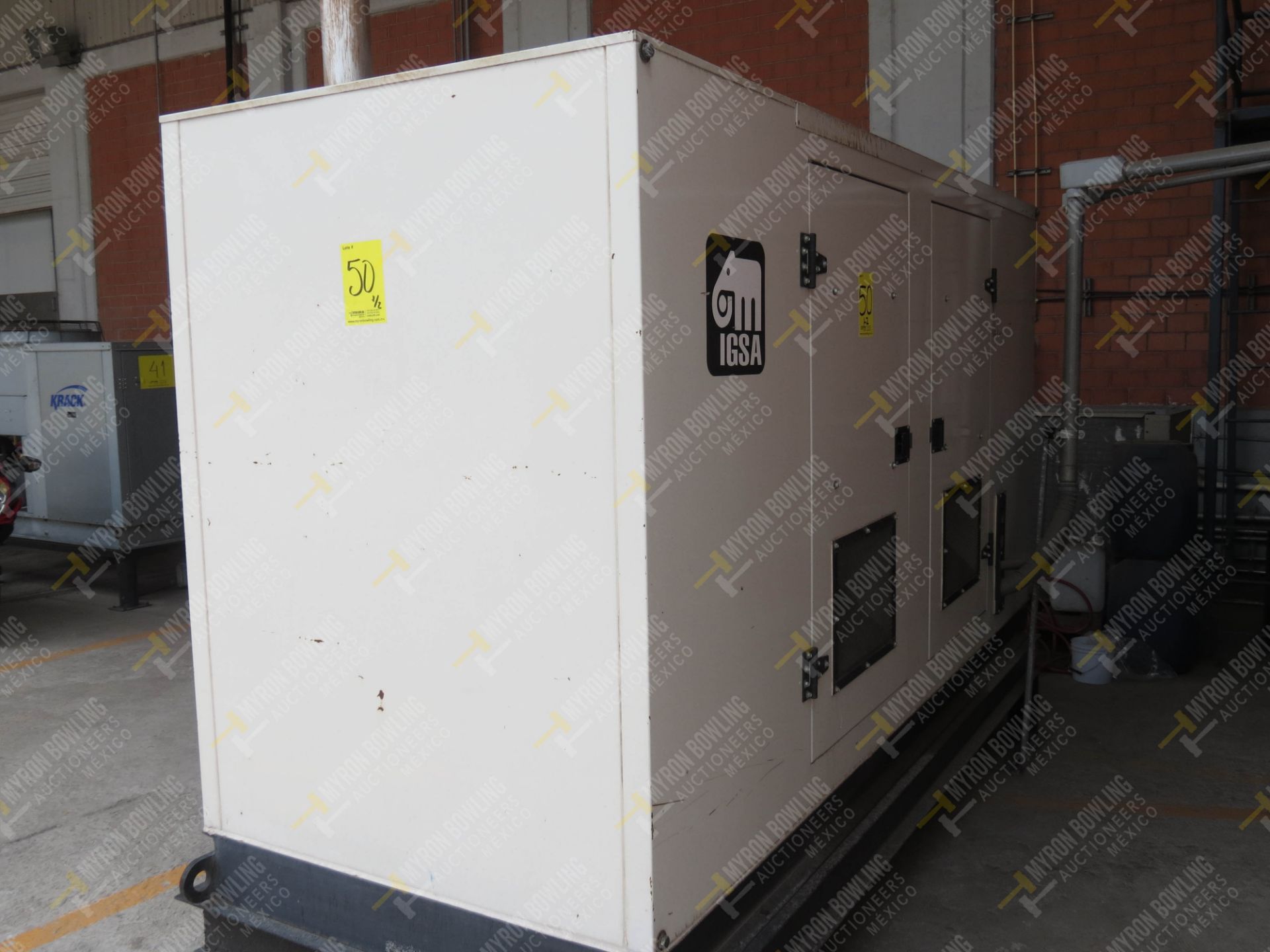 Planta de emergencia marca Igsa de 65kVA, Modelo 40451, No. de Serie 306840-01 con motor… - Image 2 of 5