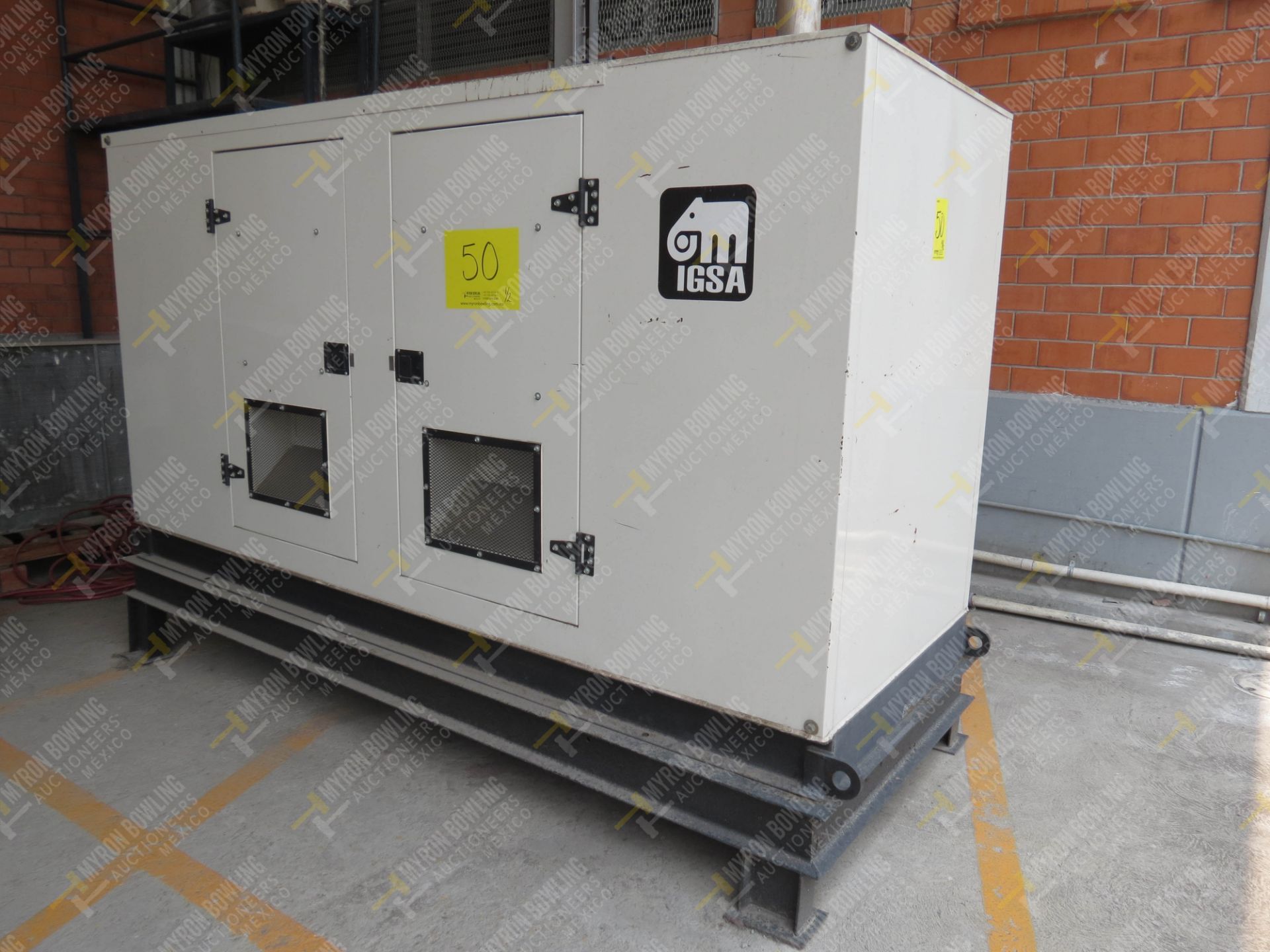 Planta de emergencia marca Igsa de 65kVA, Modelo 40451, No. de Serie 306840-01 con motor…