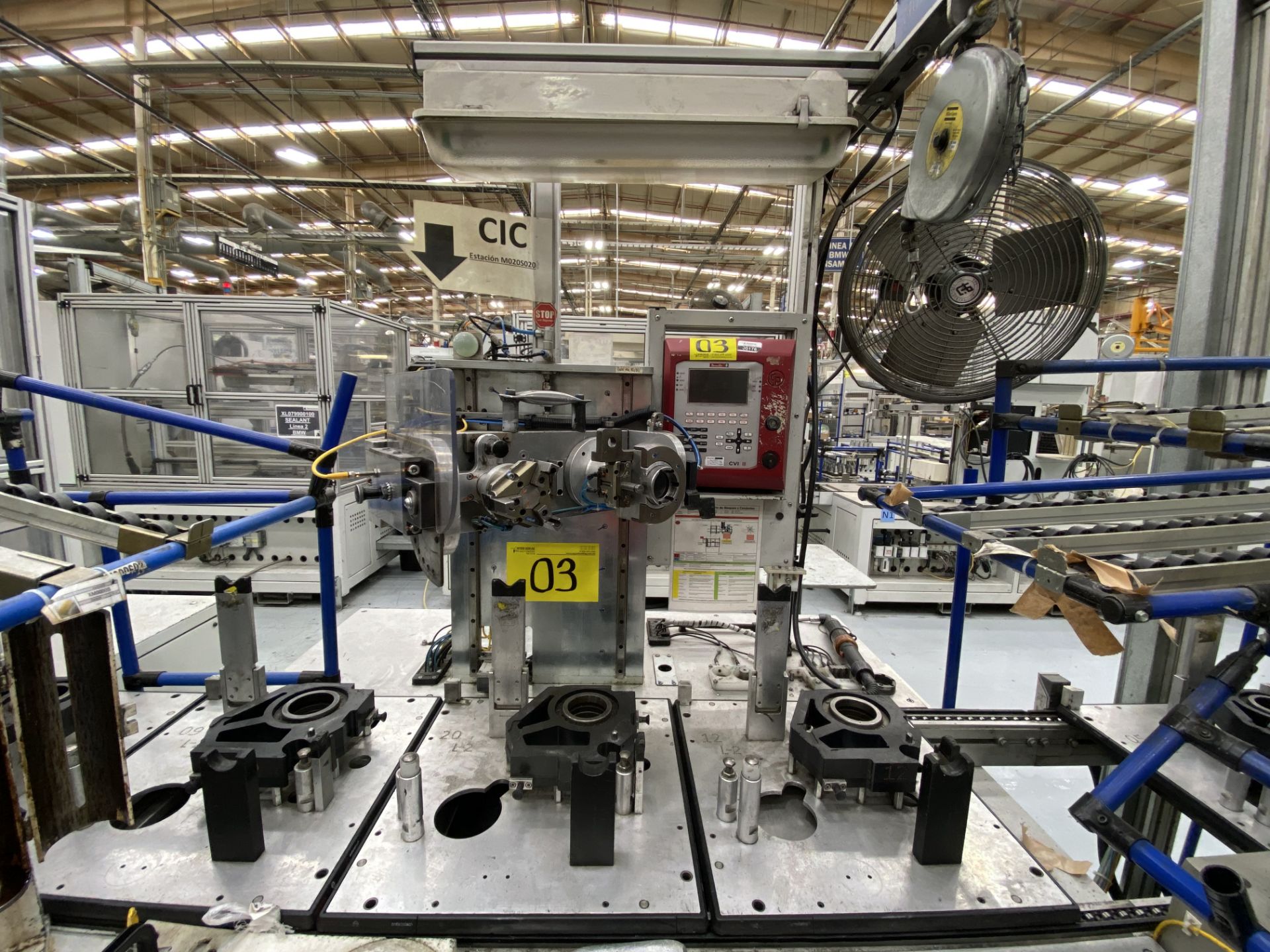 Manual working station for gears assembly, including frame in structure of steel plate - Image 2 of 10