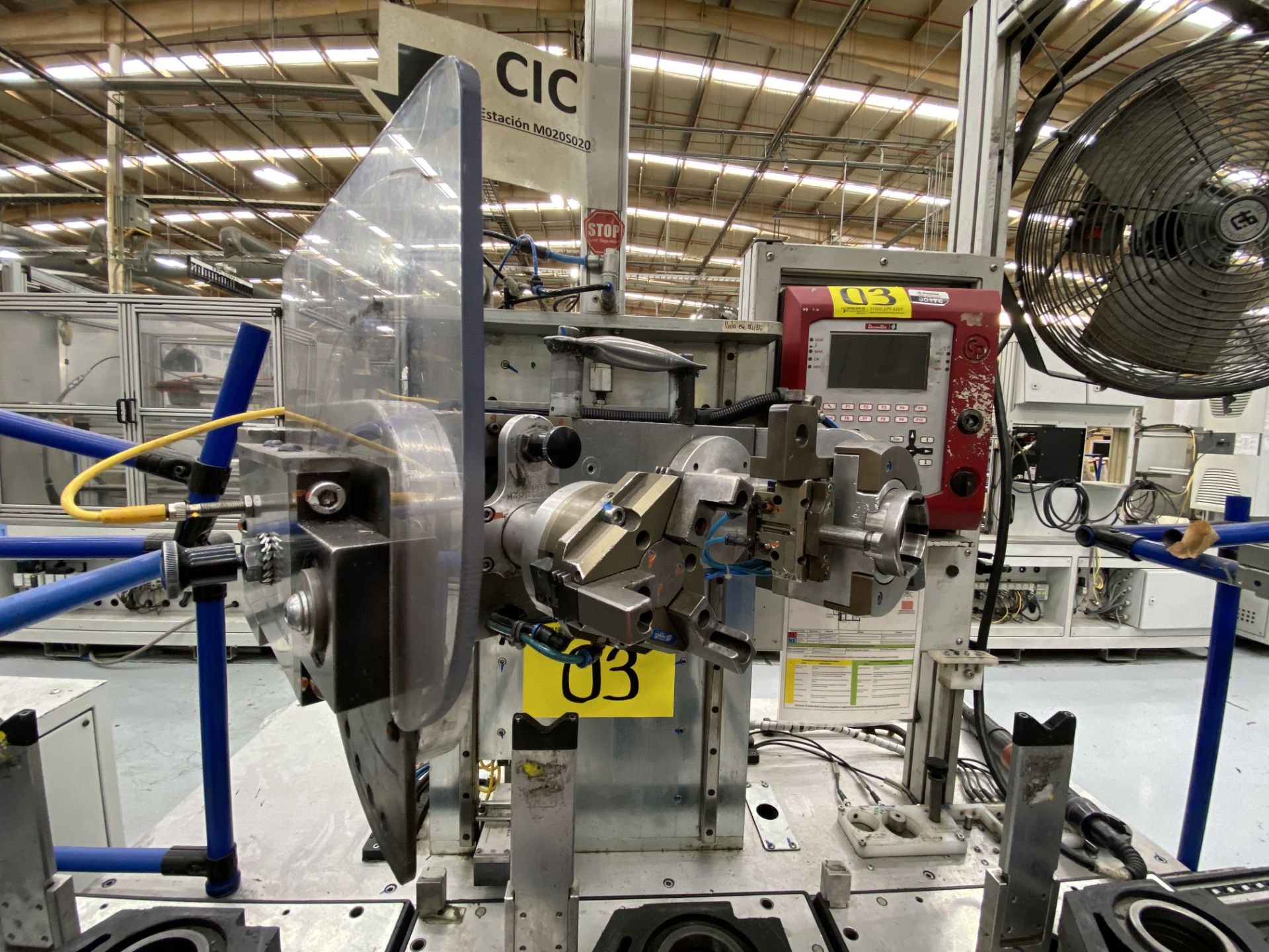 Manual working station for gears assembly, including frame in structure of steel plate - Image 4 of 10