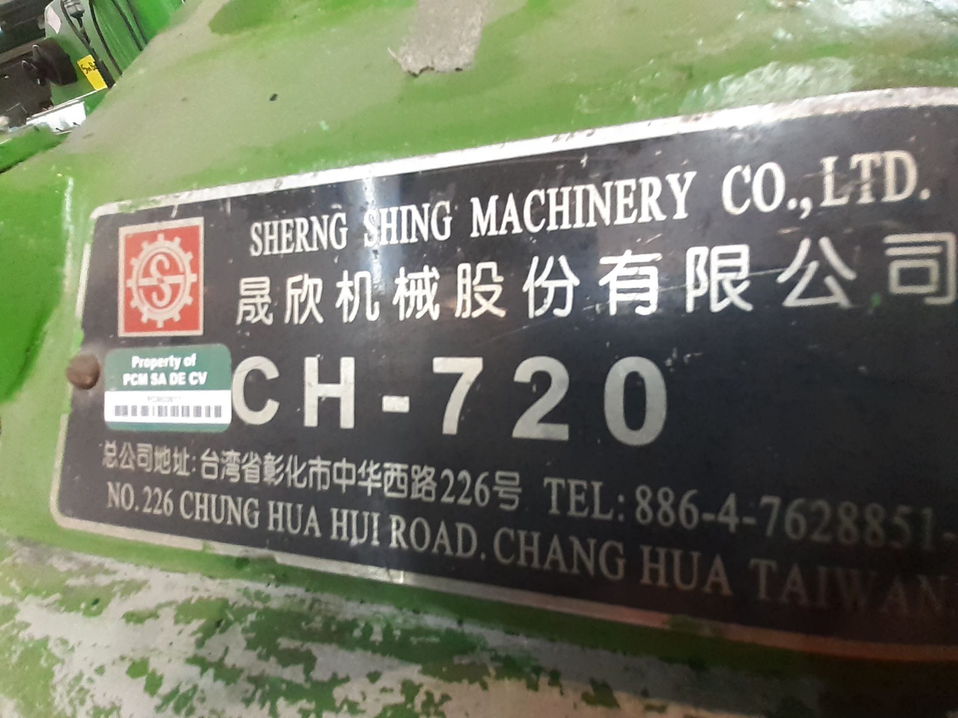 (2) Prensas de corte hidráulica de brazo oscilante, marca Sherng Shing Machinery y Ying Hui Machine - Image 8 of 17