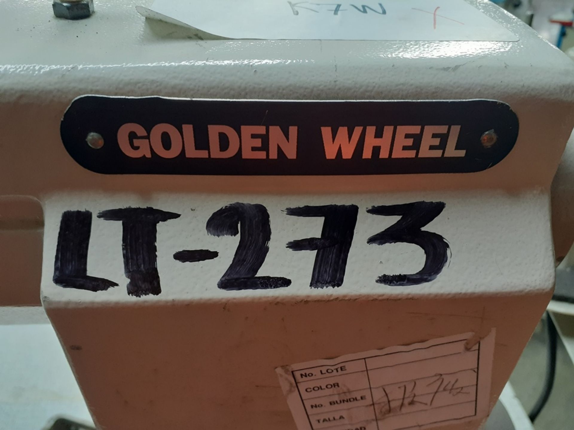 Máquina de costura marca Golden Wheel de una aguja, Modelo: CS-8810 - Image 7 of 8
